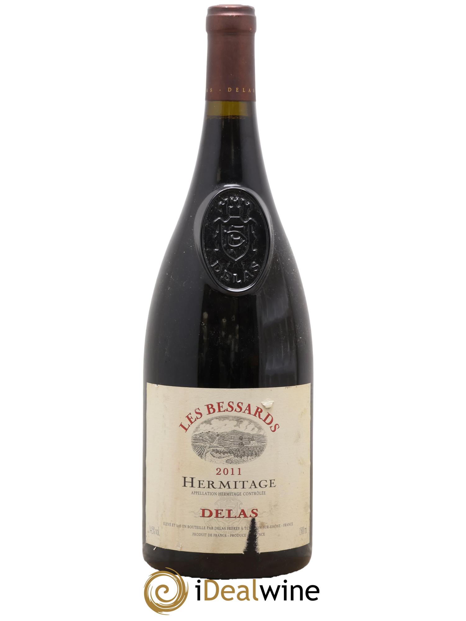 Hermitage Les Bessards Delas Frères 2011 - Lot of 1 magnum - 0