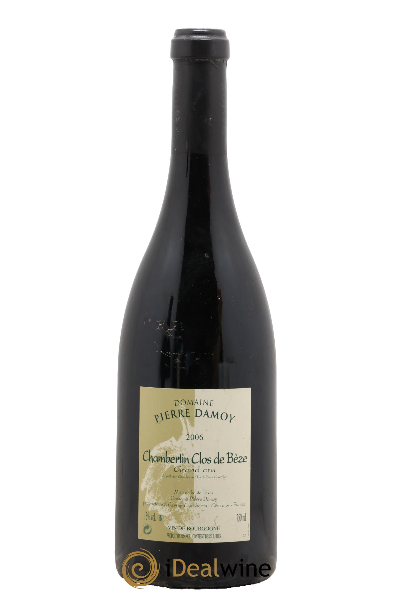 Chambertin Clos de Bèze Grand Cru Pierre Damoy 2006 - Posten von 1 Flasche - 0