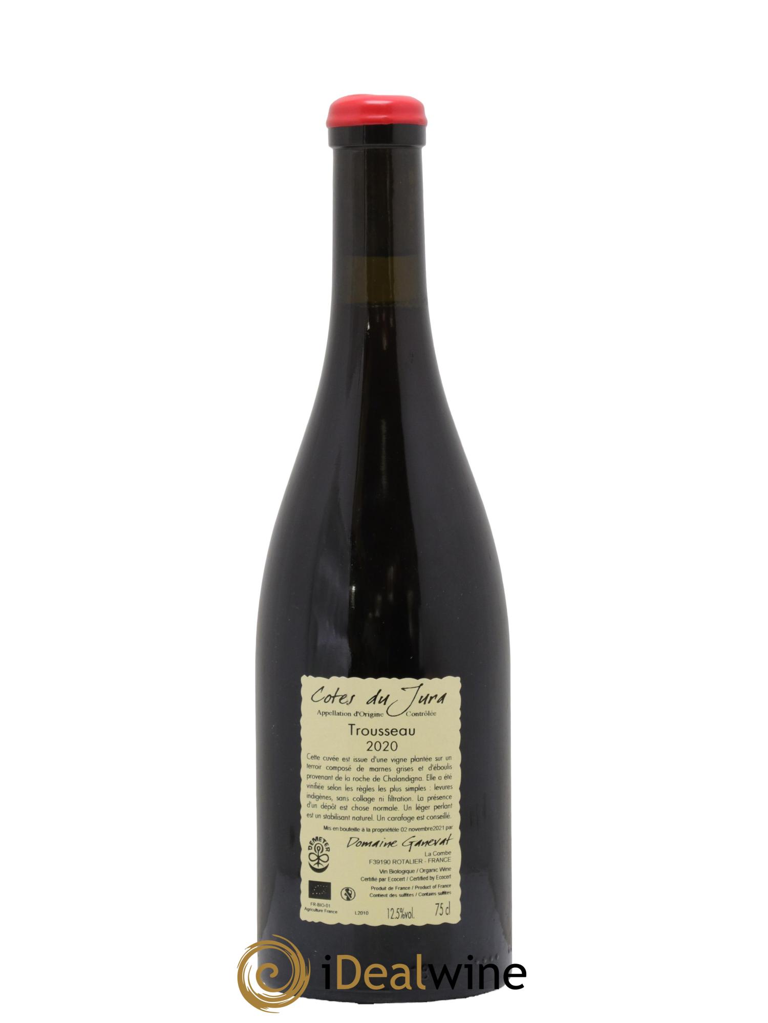 Côtes du Jura Plein Sud Jean-François Ganevat (Domaine) 2020 - Posten von 1 Flasche - 1