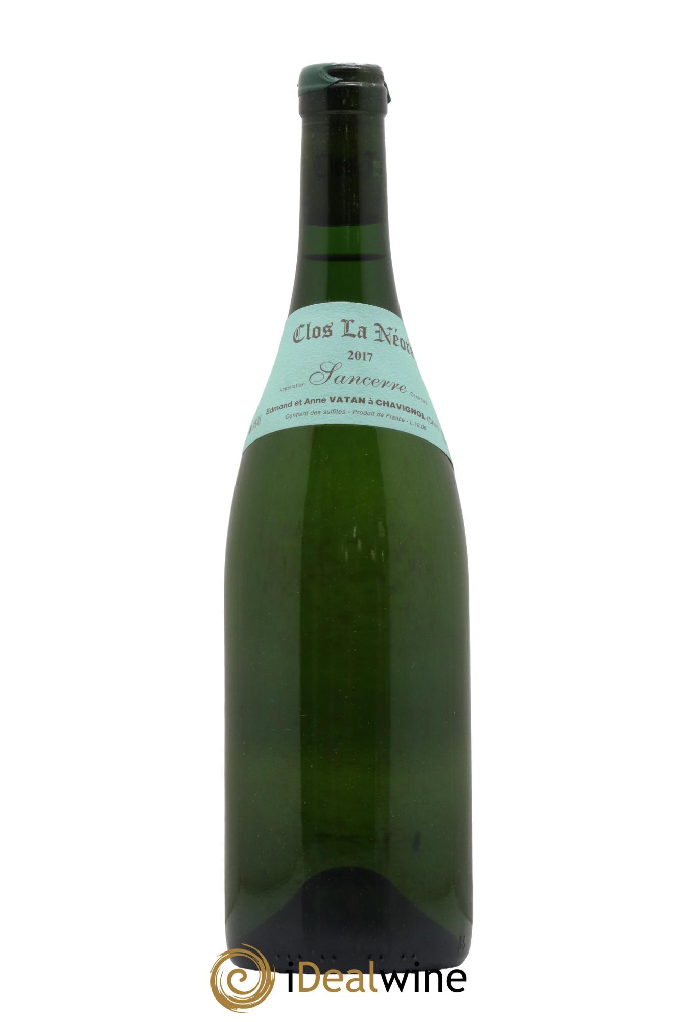 Sancerre Clos la Neore Edmond Vatan 2017 - Lot de 1 bouteille - 0