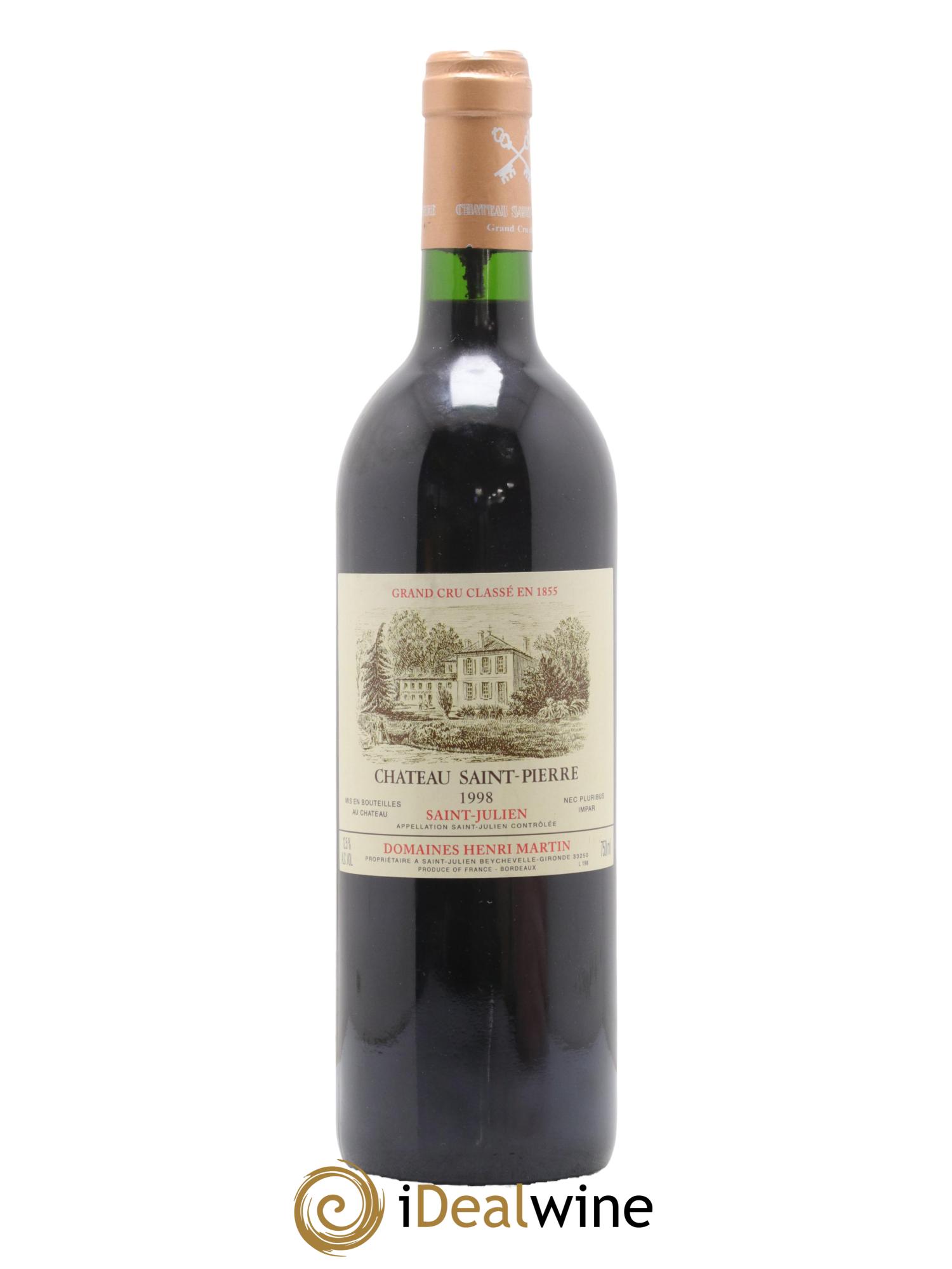 Château Saint-Pierre 1998 - Posten von 1 Flasche - 0