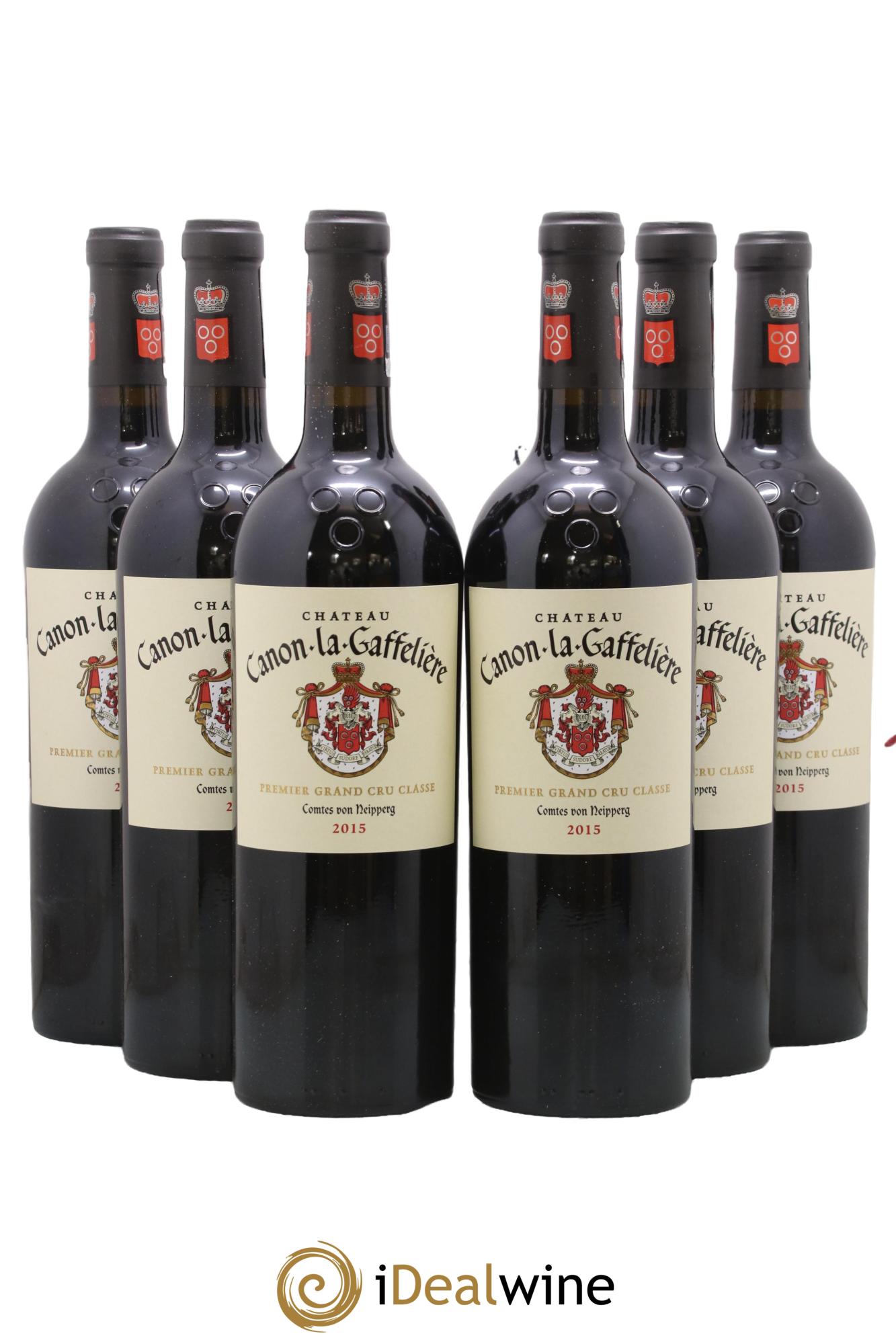 Château Canon la Gaffelière 1er Grand Cru Classé B 2015 - Lot de 6 bouteilles - 0