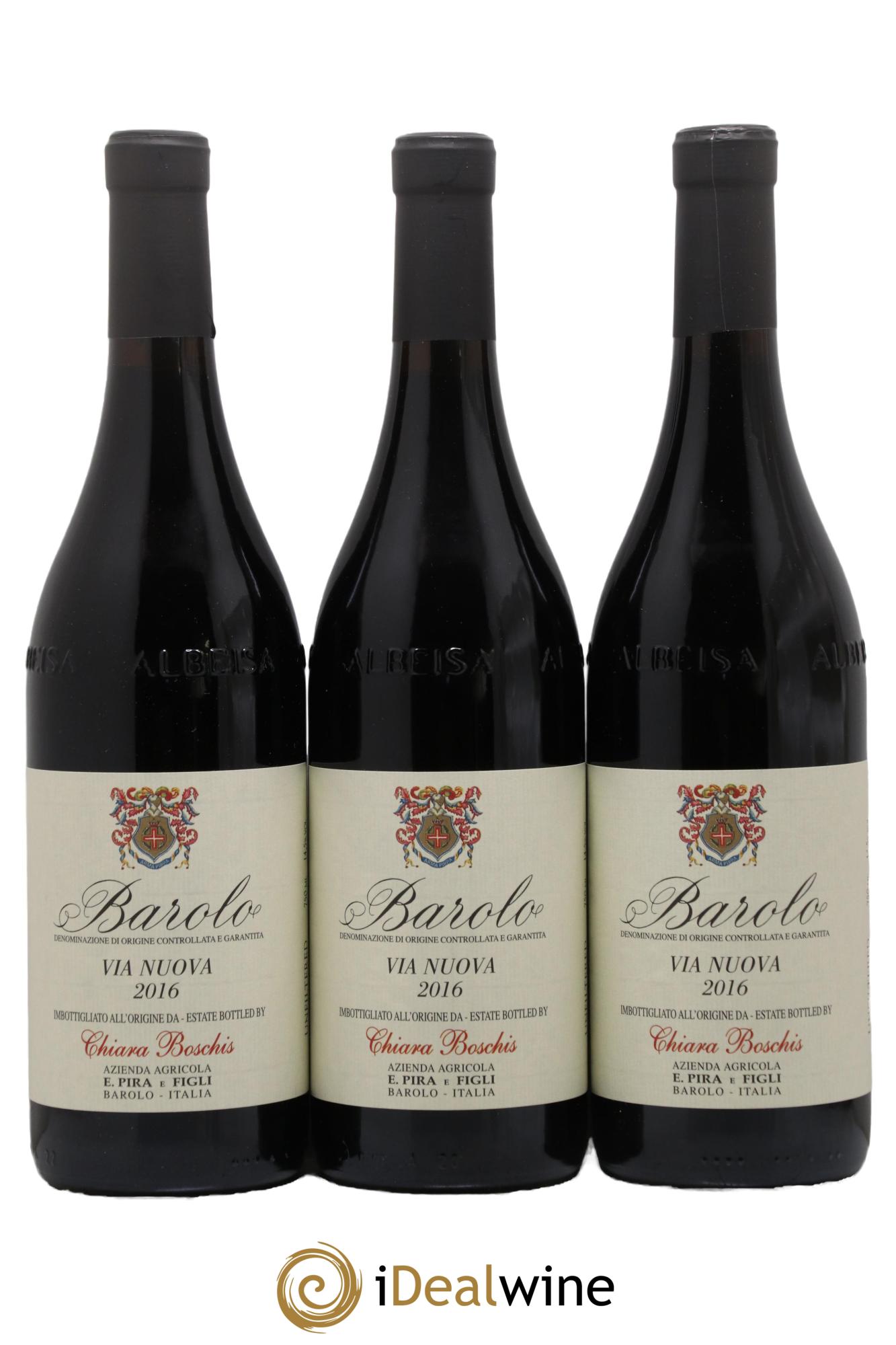 Barolo DOCG Via Nuova Pira & Figli Chiara Boschis 2016 - Posten von 3 Flaschen - 0