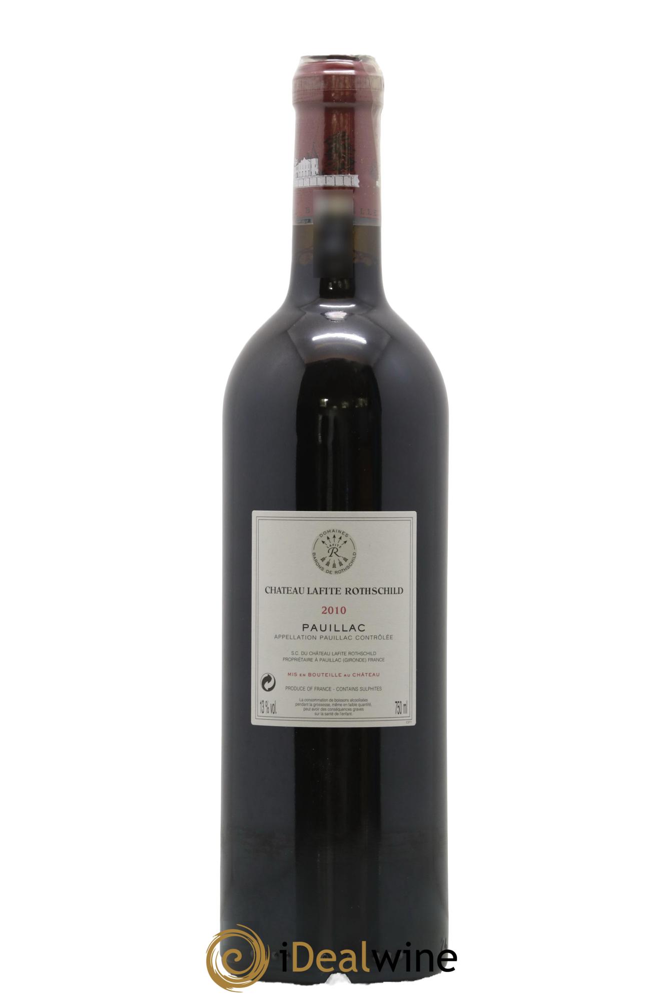Château Lafite Rothschild 1er Grand Cru Classé 2010 - Lotto di 1 bottiglia - 1