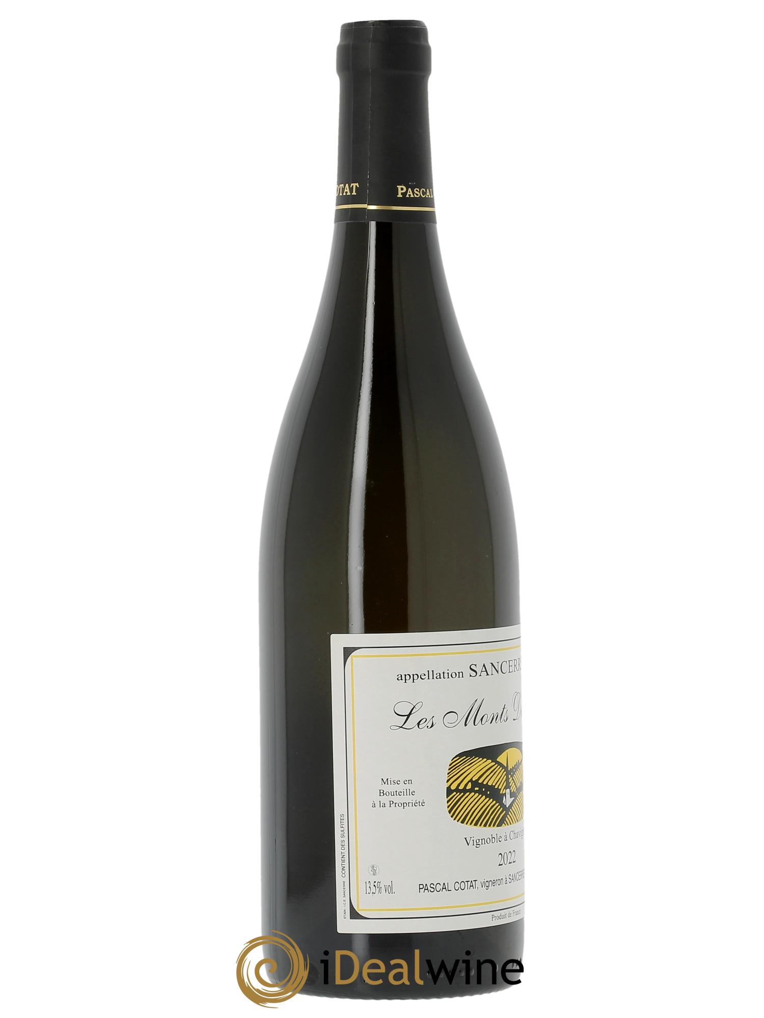 Sancerre Les Monts Damnés Pascal Cotat  2022 - Lot de 1 bouteille - 2