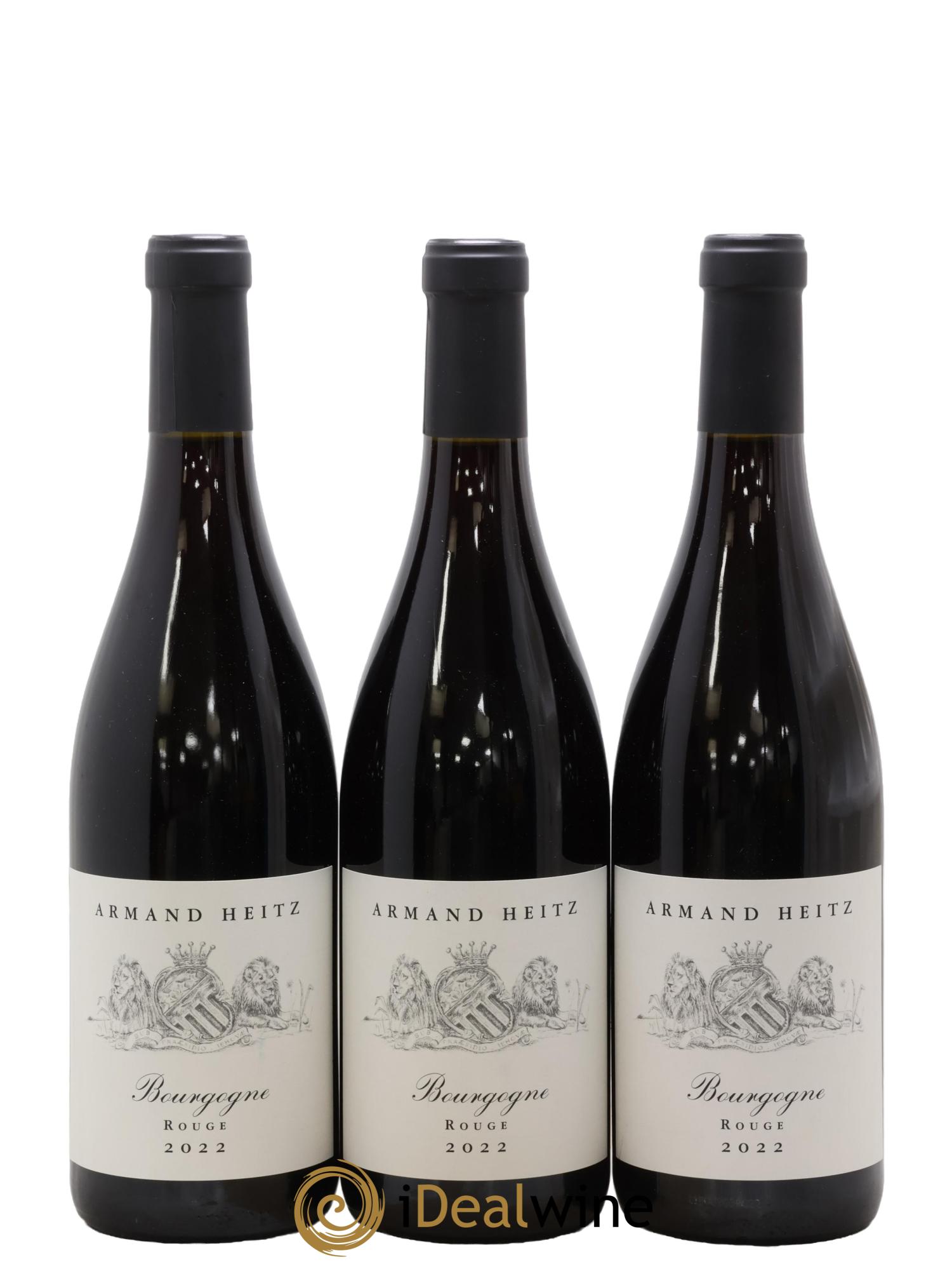 Bourgogne Pinot Noir Armand Heitz 2022 - Lot de 3 bouteilles - 0
