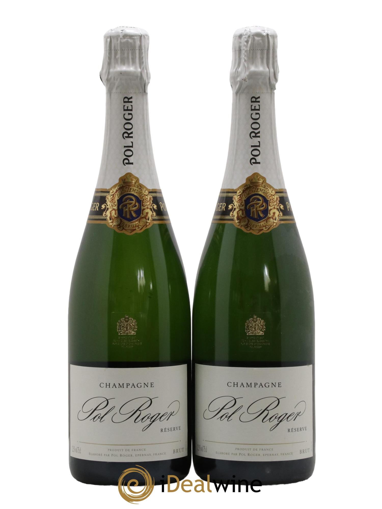 Brut Réserve Pol Roger - Lot de 2 bouteilles - 0