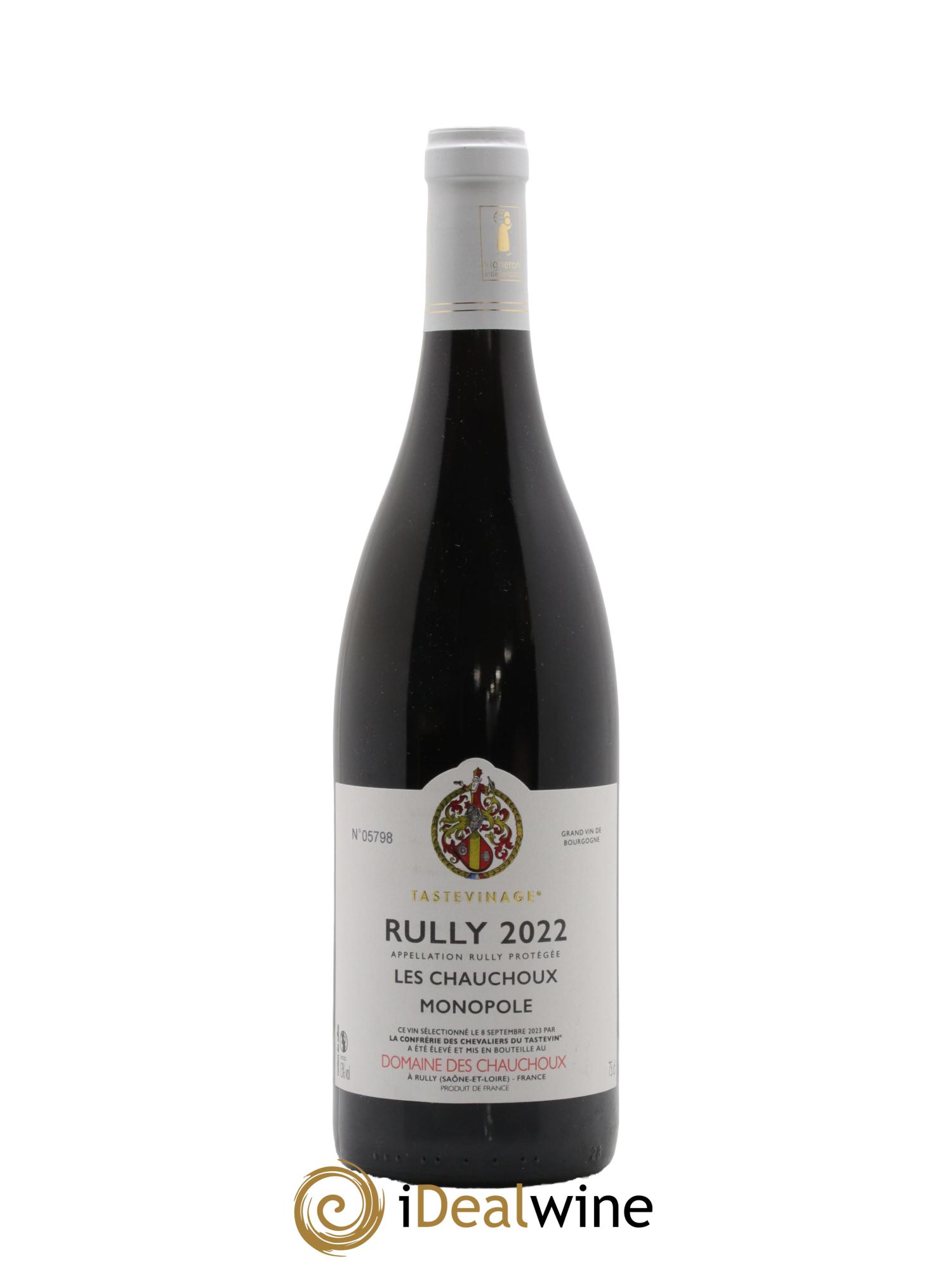 Rully Les Chauchoux Domaine des Chauchoux 2022 - Lot de 1 bouteille - 0