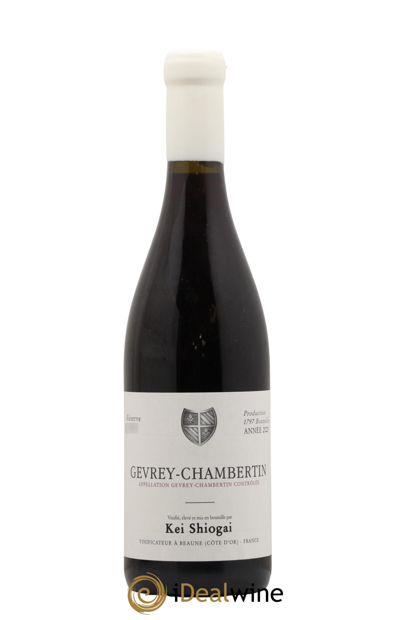Gevrey-Chambertin Kei Shiogai 2021 - Lot de 1 bouteille - 0