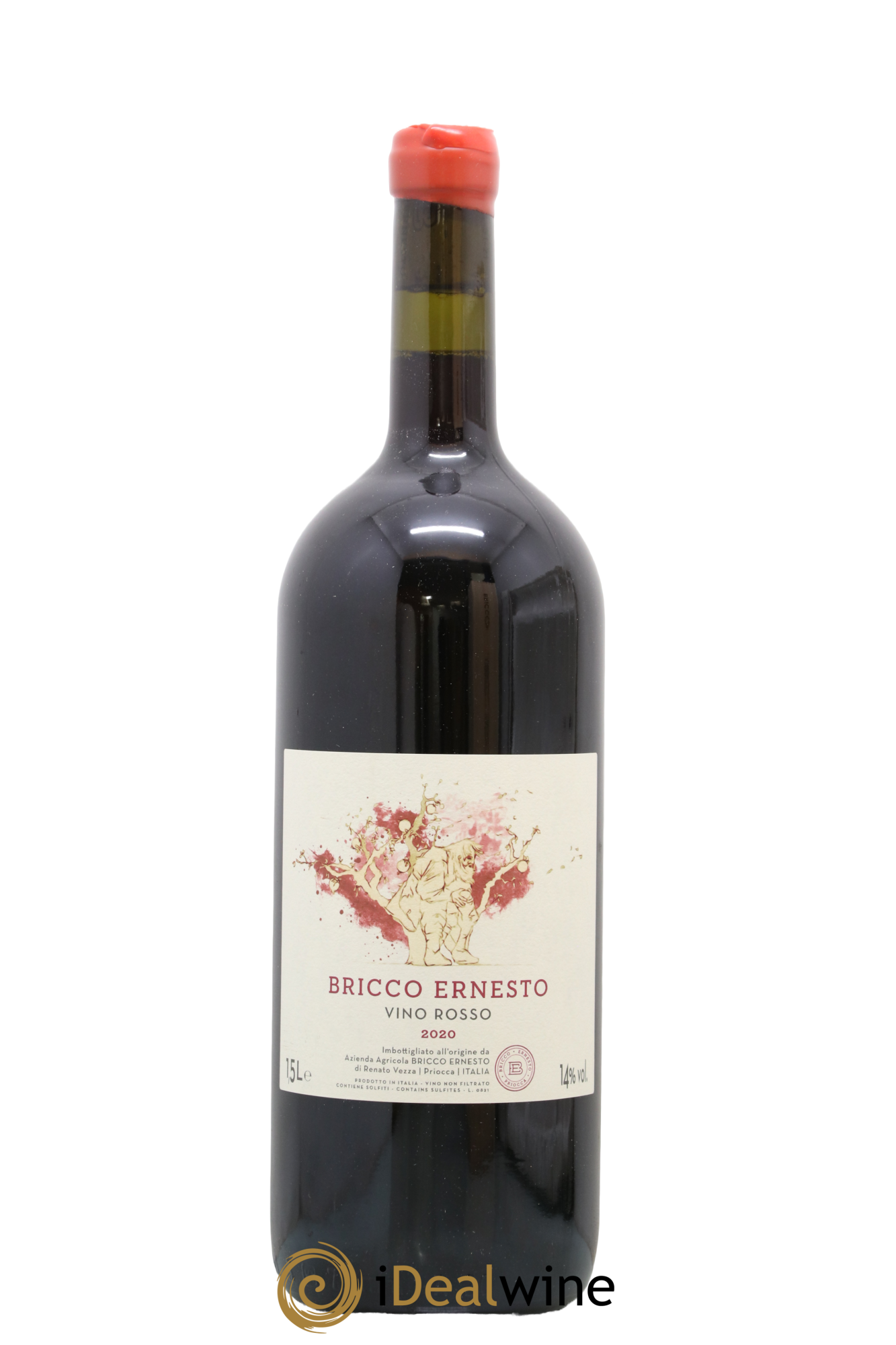 Italie Vino Rosso Bricco Ernesto 2020 - Lot of 1 magnum - 1