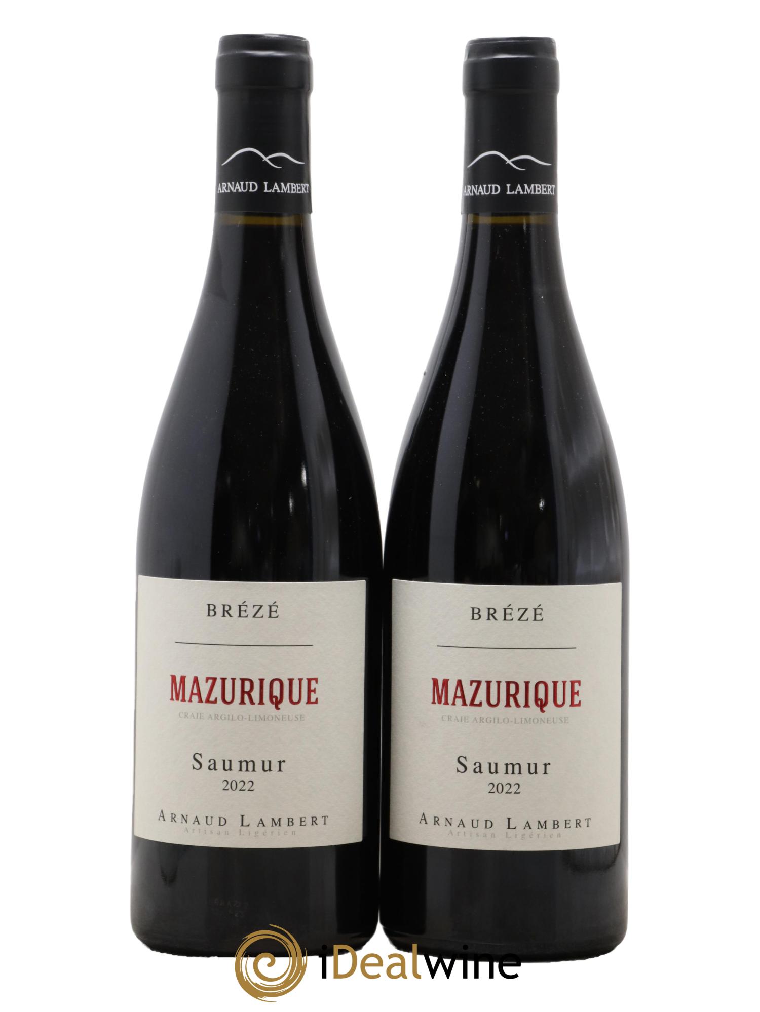 Saumur Clos Mazurique Arnaud Lambert 2022 - Lotto di 2 bottiglie - 0