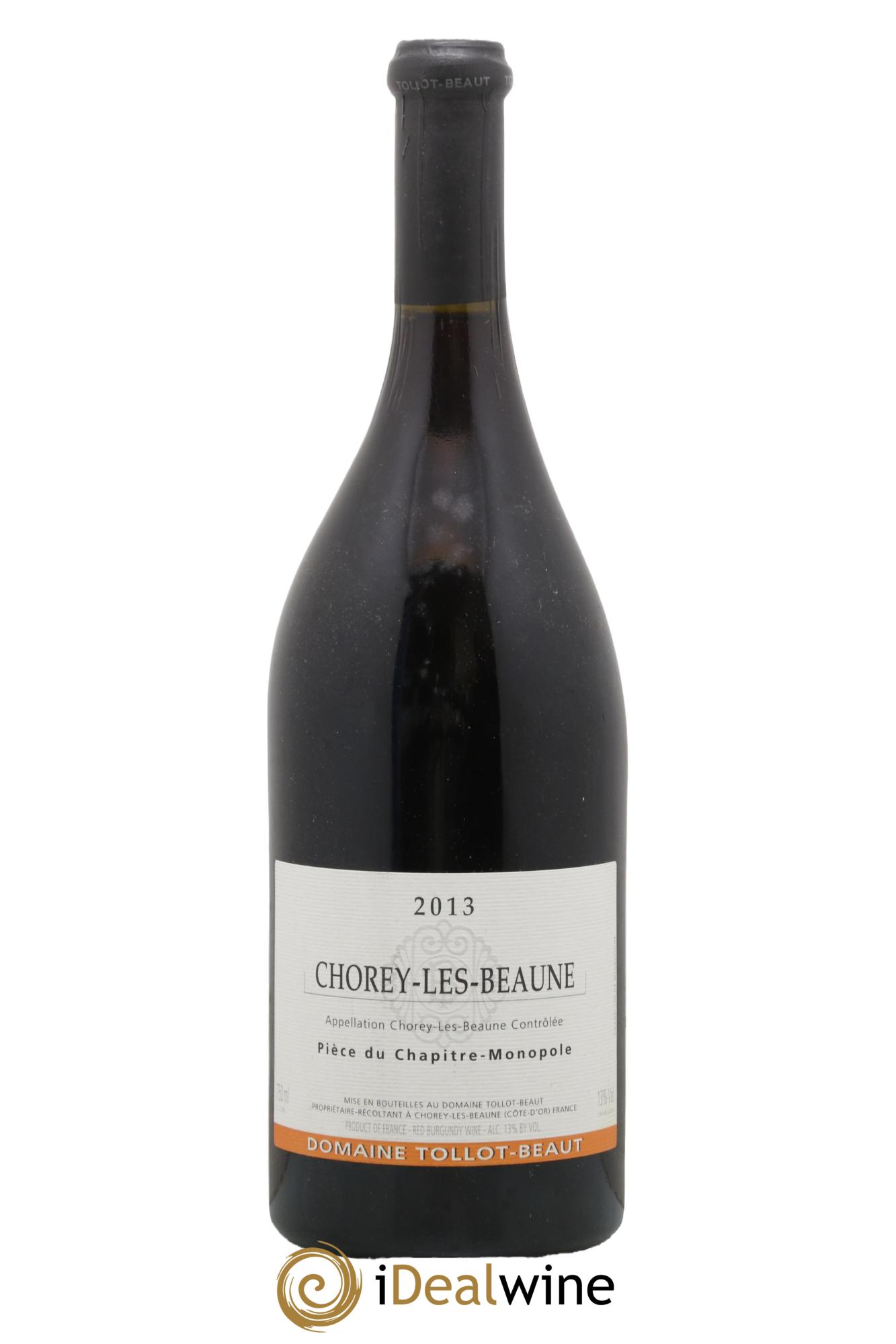 Chorey-lès-Beaune Pièce du Chapitre Tollot Beaut (Domaine) 2013 - Lot de 1 bouteille - 0