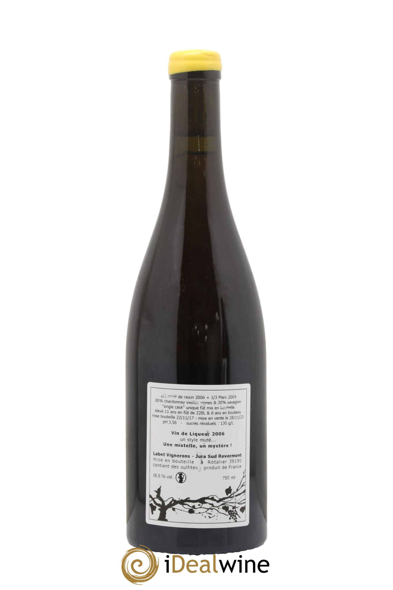 Macvin du Jura Vin De Liqueur Serail Labet 2006 - Lot de 1 bouteille - 1