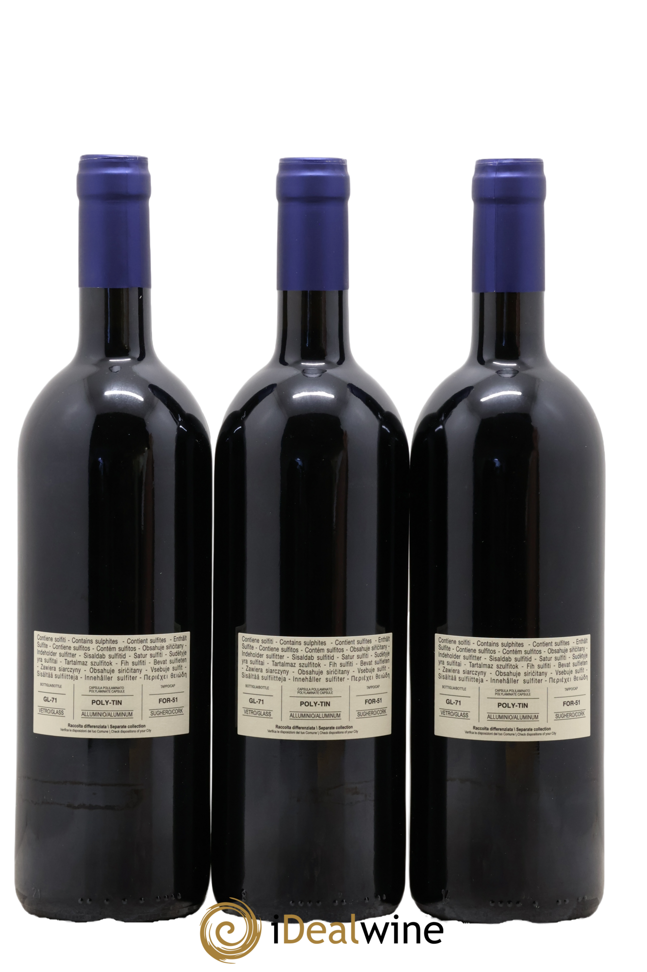 Bolgheri DOC Sassicaia Tenuta San Guido 2020 - Lotto di 6 bottiglie - 4