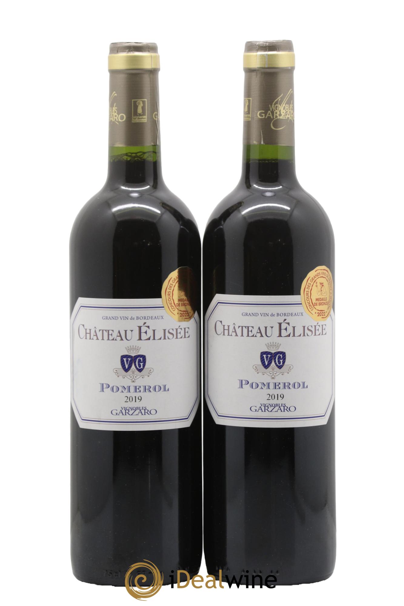 Pomerol Château Elisée 2019 - Posten von 2 Flaschen - 0