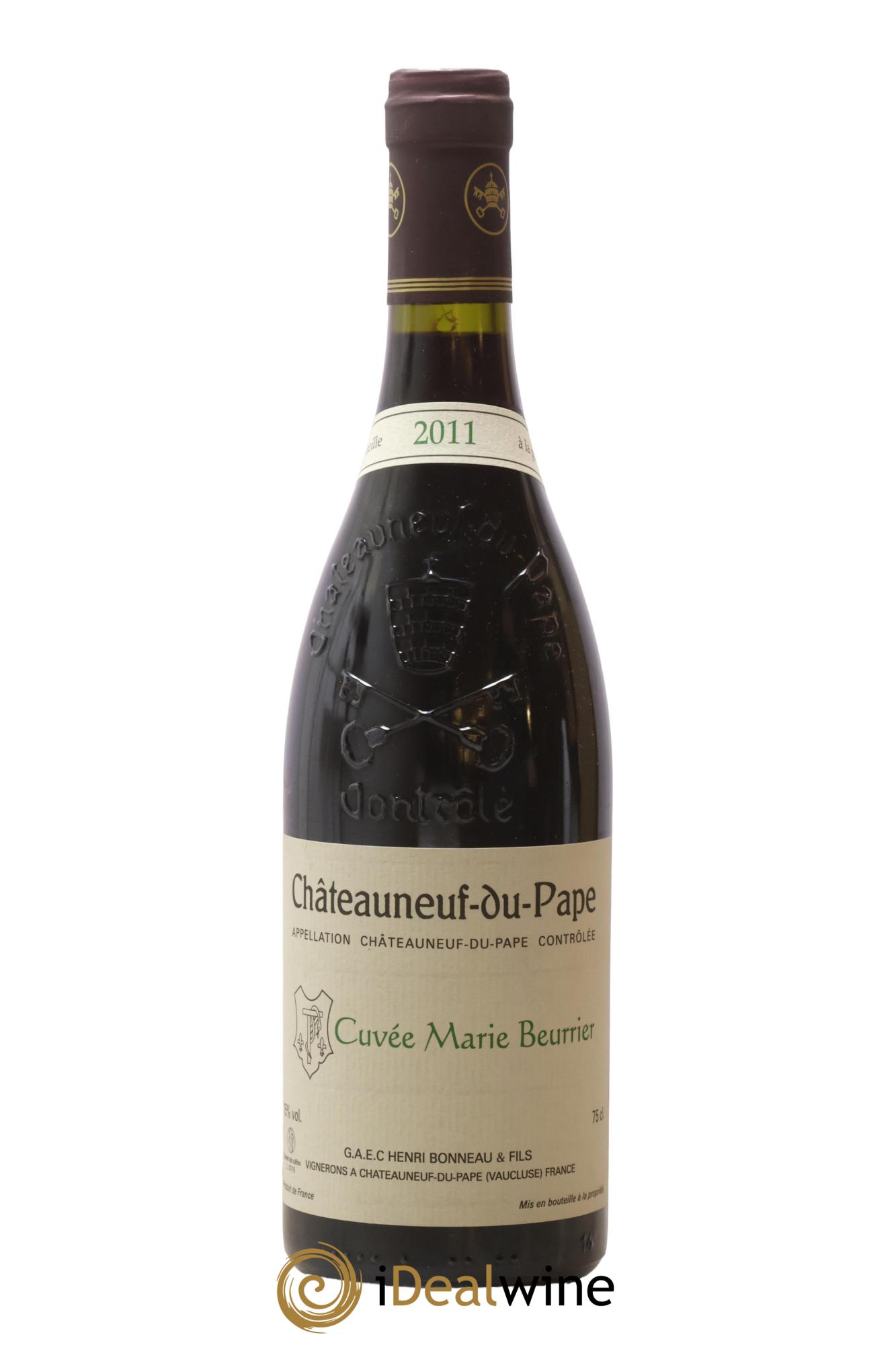 Châteauneuf-du-Pape Marie Beurrier Henri Bonneau & Fils 2011 - Lot de 1 bouteille - 0
