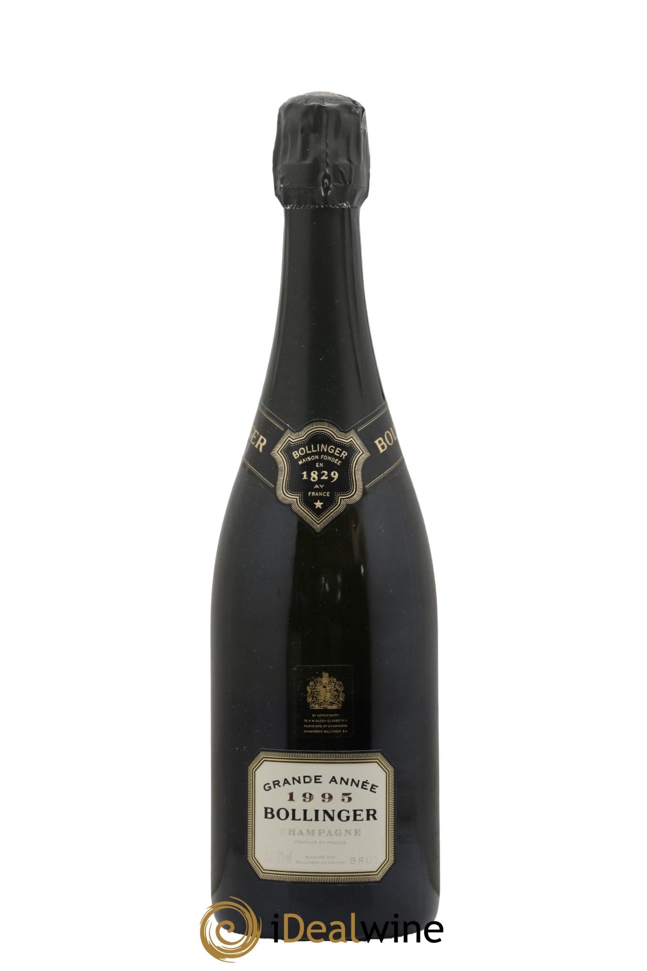 Grande Année Brut Bollinger 1995 - Lot de 1 bouteille - 0