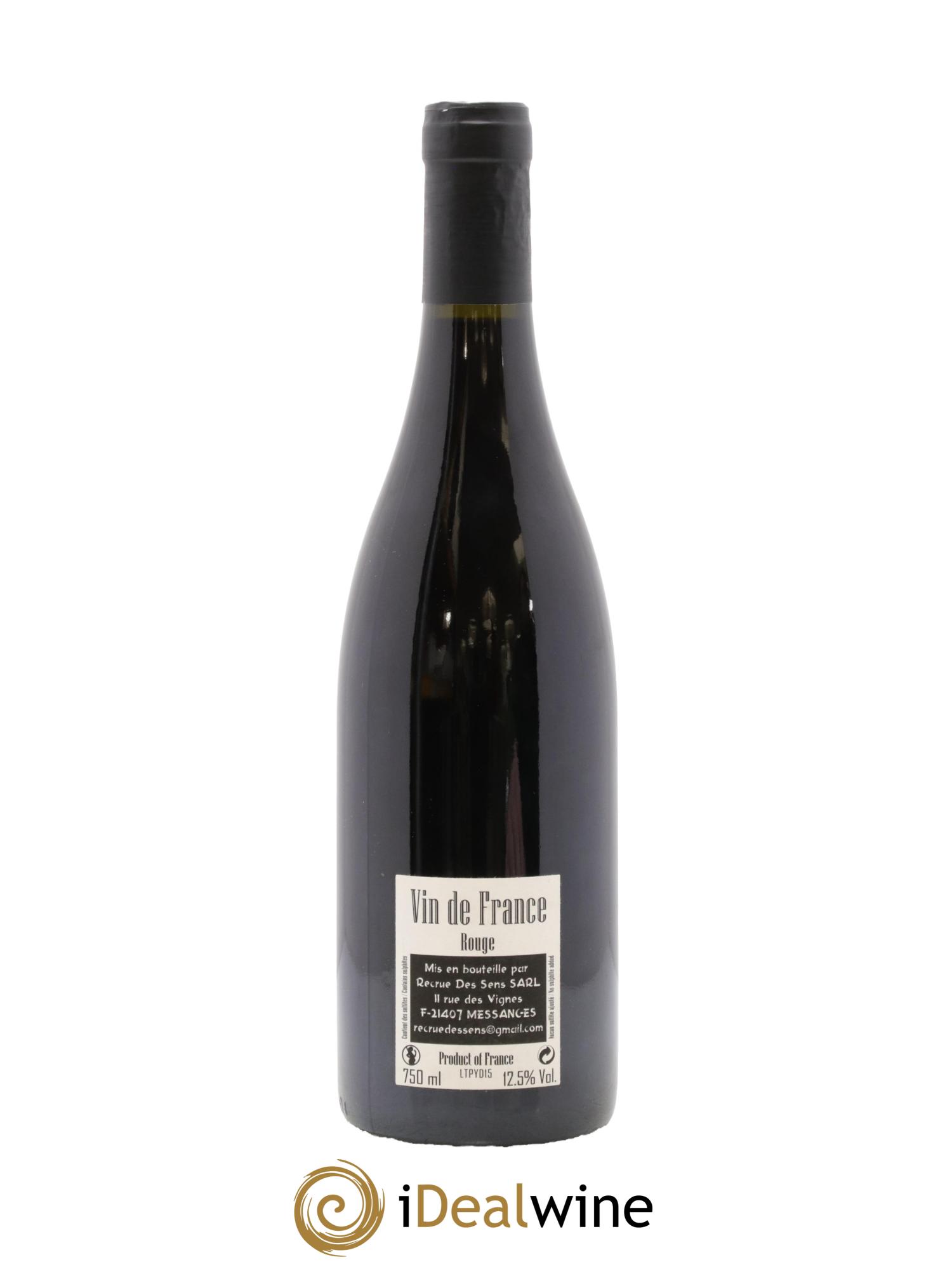 Vin de France Tête de Ponts Yann Durieux - Recrue des Sens 2015 - Lotto di 1 bottiglia - 1