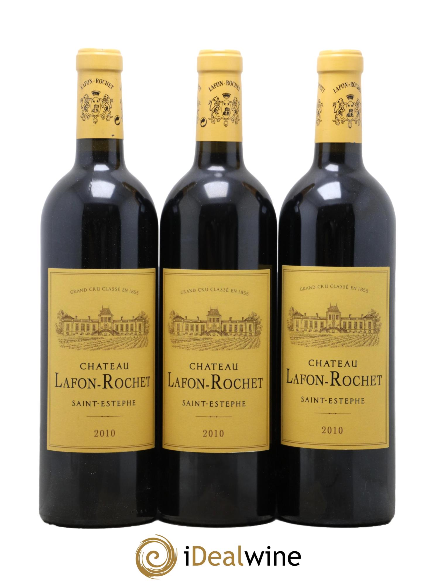 Château Lafon Rochet 4ème Grand Cru Classé 2010 - Lotto di 6 bottiglie - 1