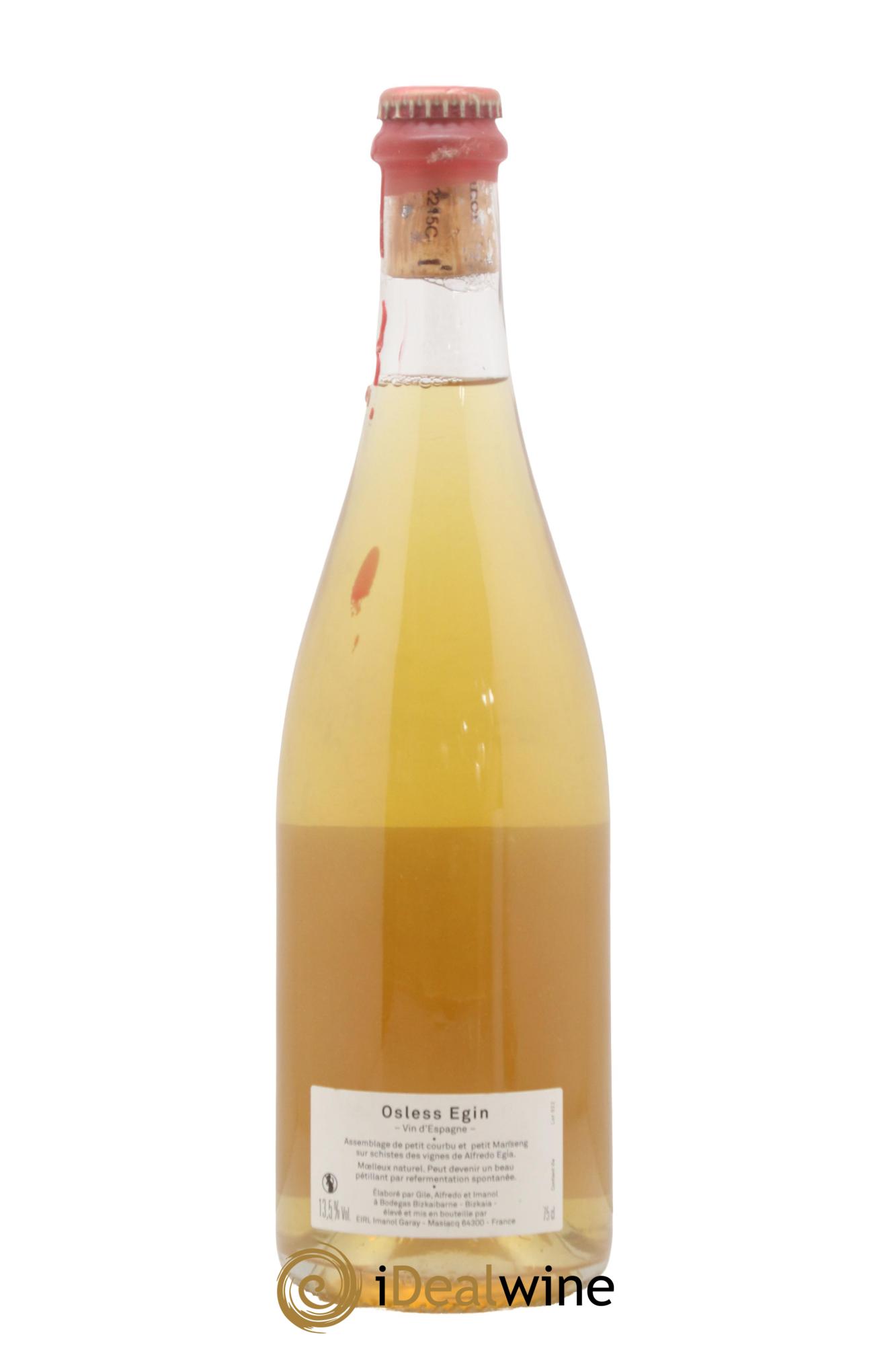 Espagne Osless Egin Imanol Garay 2022 - Lot of 1 bottle - 1