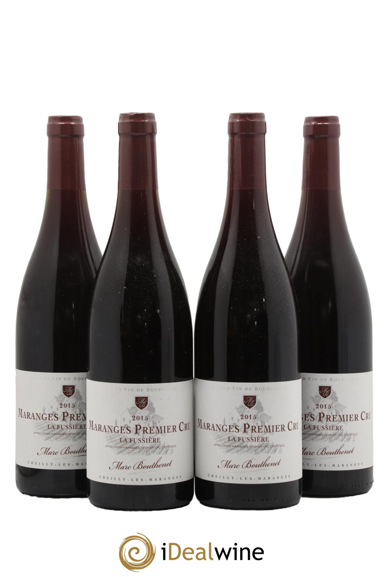 Maranges 1er Cru La Fussière Marc Bouthenet 2015 - Lot de 4 bouteilles - 0