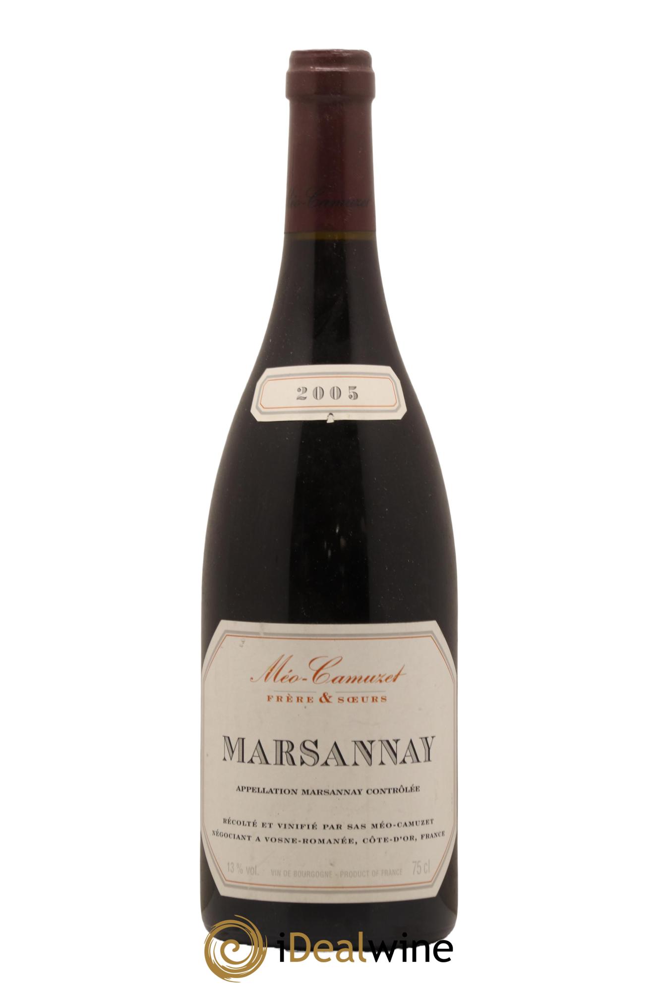 Marsannay Meo Camuzet Frere Et Soeurs 2005 - Lot de 1 bouteille - 0