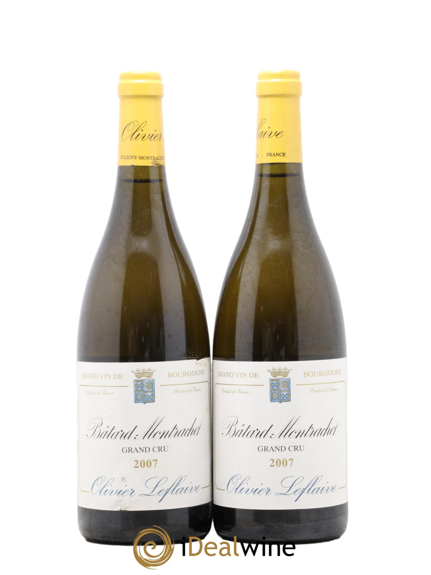Bâtard-Montrachet Grand Cru Olivier Leflaive 2007 - Lot de 2 bouteilles - 0