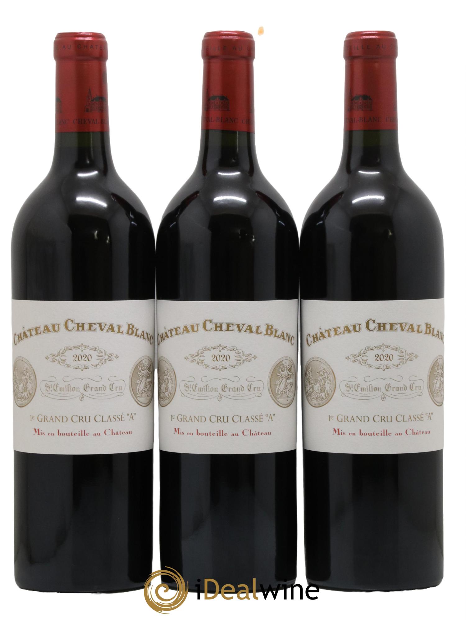 Château Cheval Blanc 1er Grand Cru Classé A 2020 - Lot de 6 bouteilles - 3