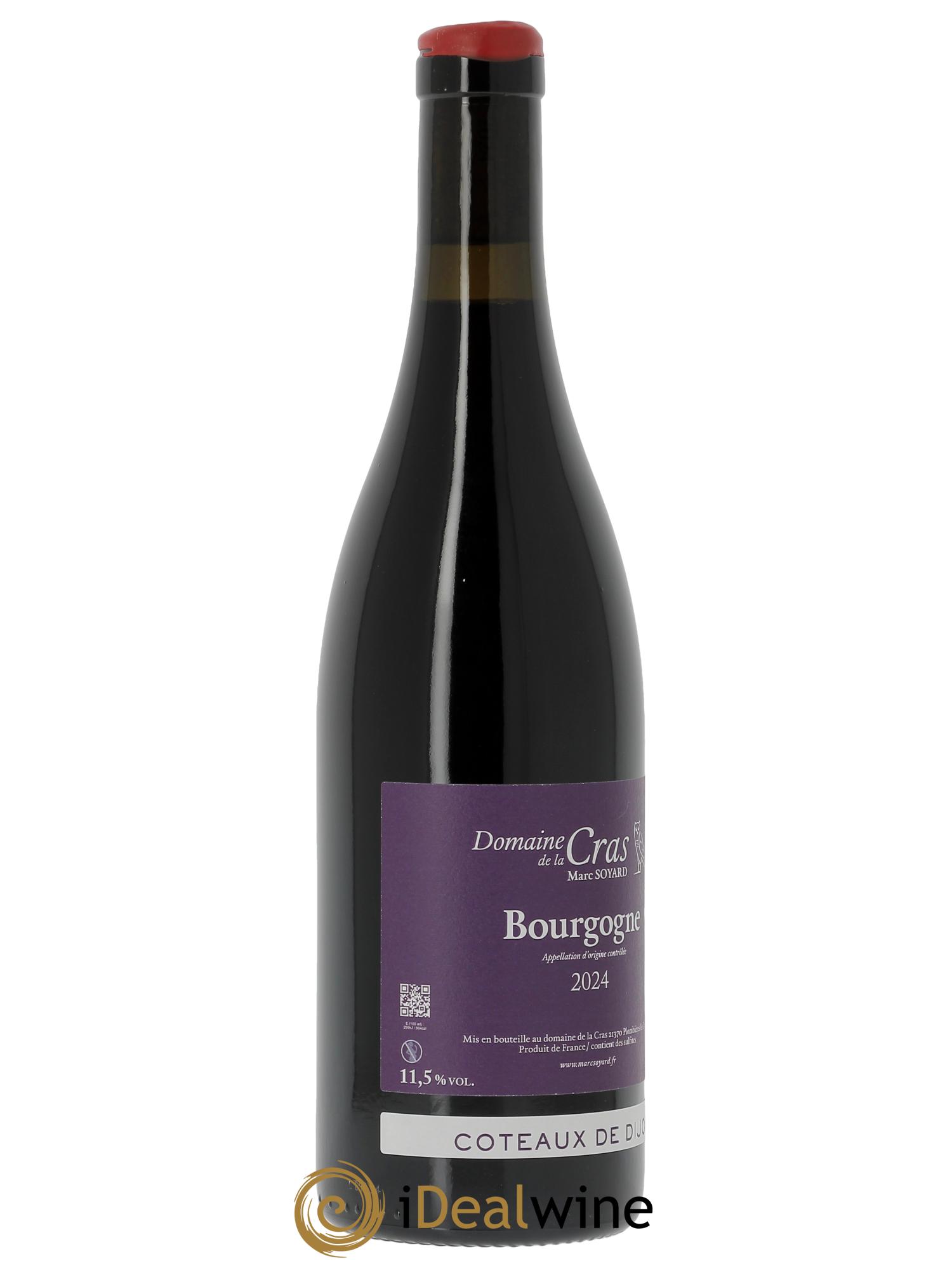 Bourgogne Domaine de la Cras - Marc Soyard 2024 - Lote de 1 botella - 2