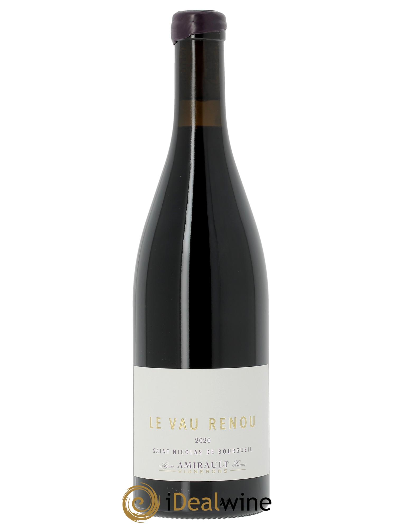 Saint-Nicolas de Bourgueil Le Vau Renou Agnès et Xavier Amirault  2020 - Lot de 1 bouteille - 0