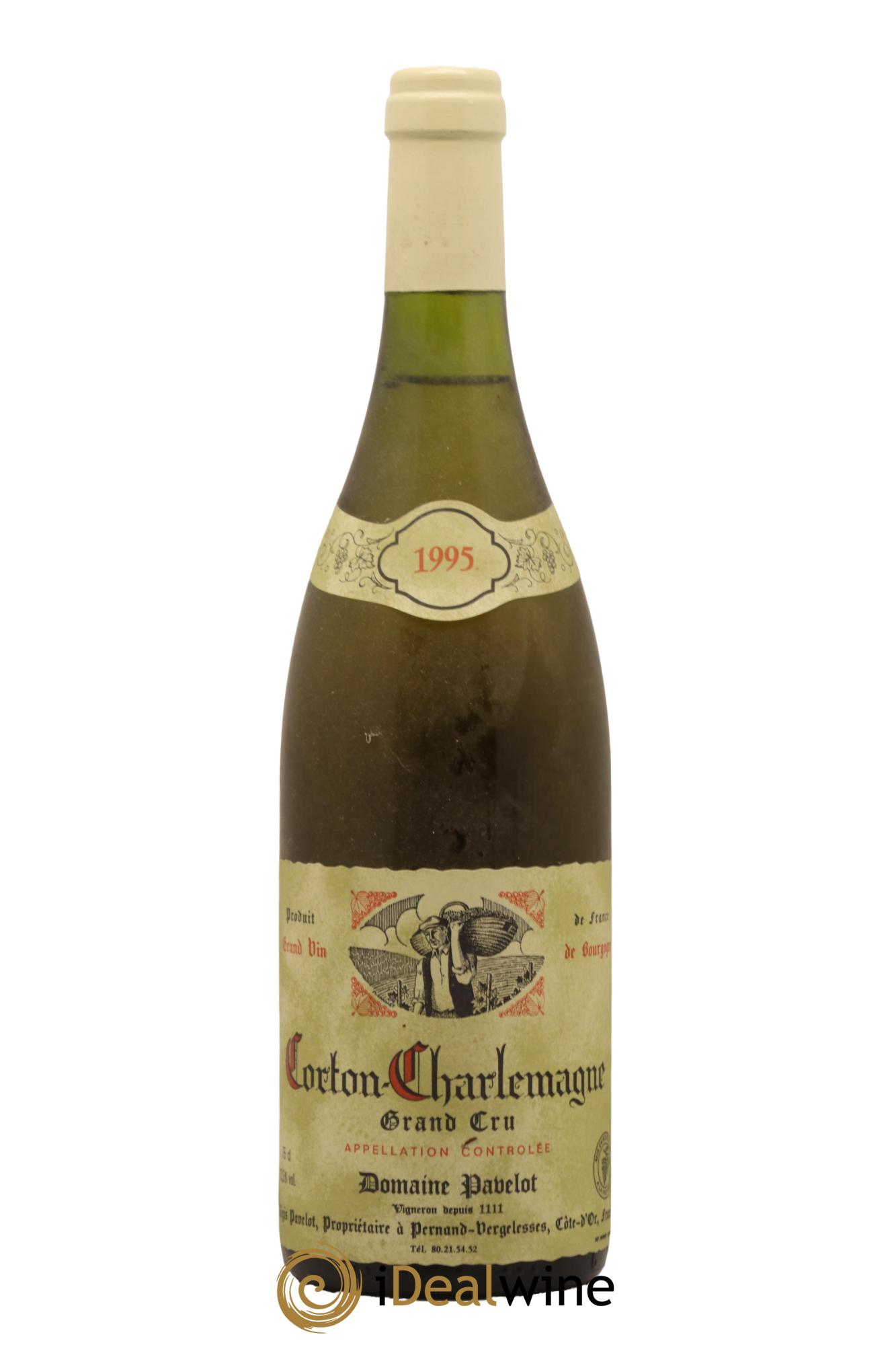 Corton-Charlemagne Grand Cru Pavelot (Domaine) 1995 - Lot de 1 bouteille - 0