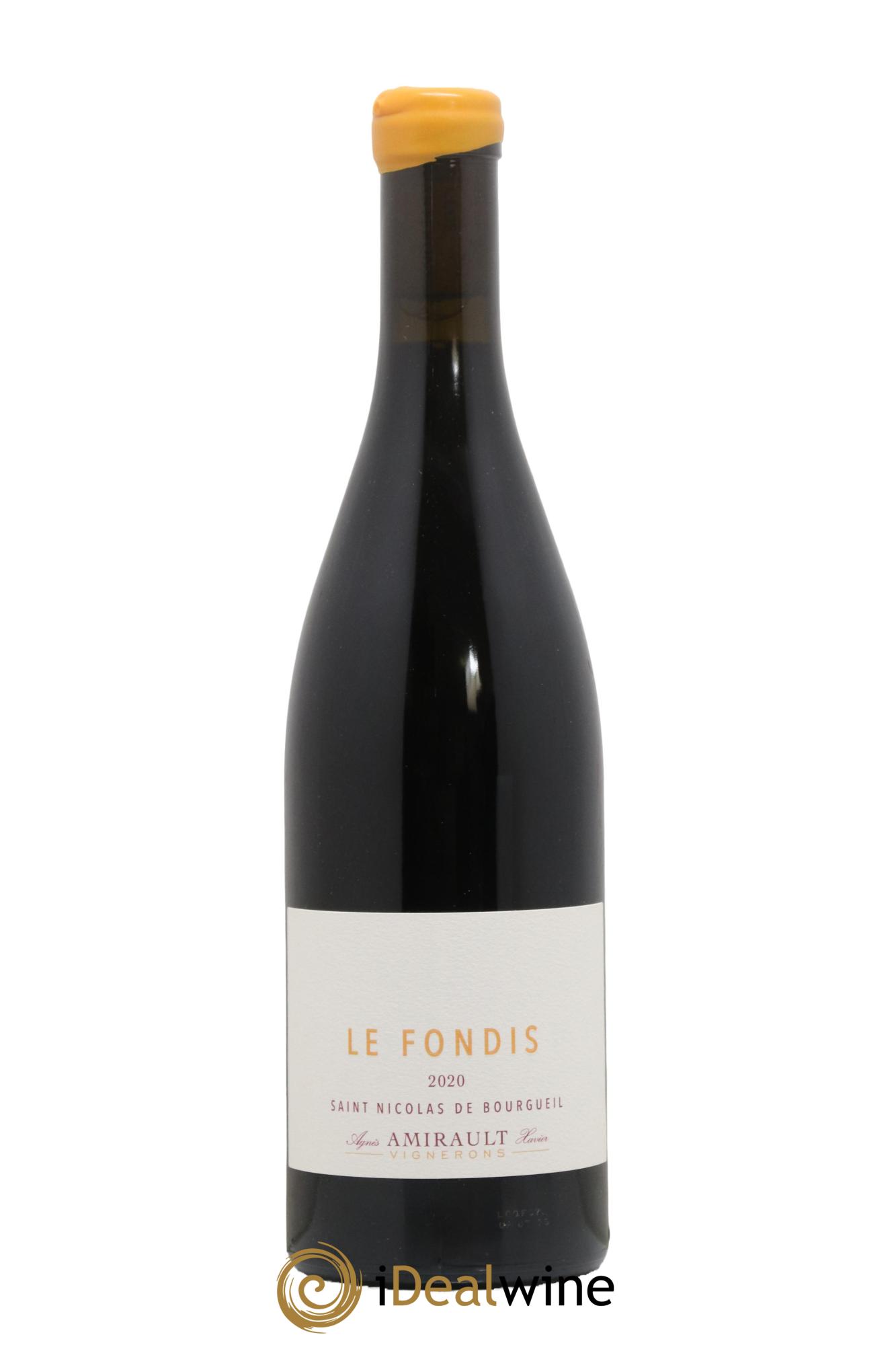 Saint-Nicolas de Bourgueil Le Fondis Agnès et Xavier Amirault 2020 - Lot de 1 bouteille - 0