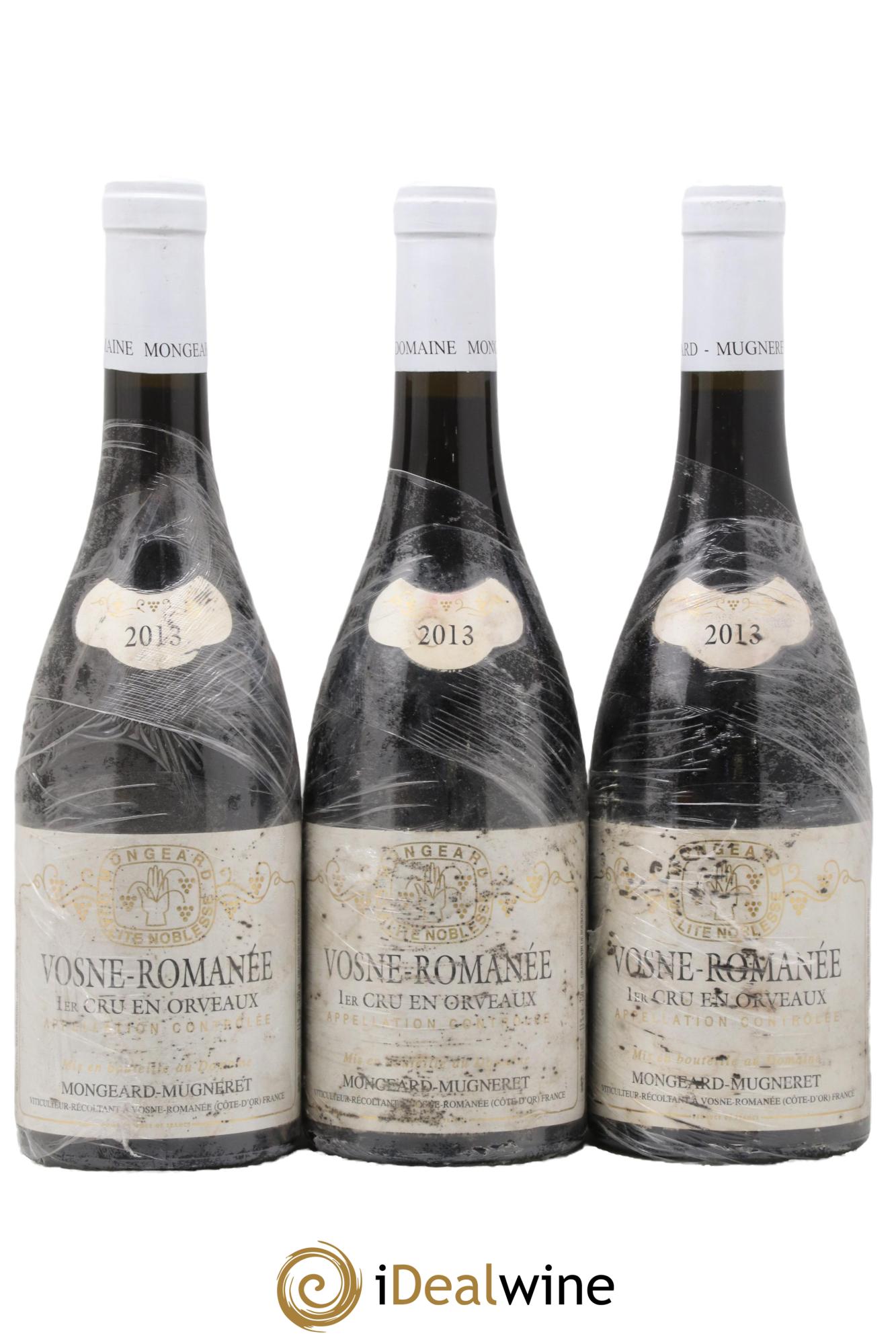 Vosne-Romanée 1er Cru En Orveaux Mongeard-Mugneret (Domaine) 2013 - Posten von 3 Flaschen - 0