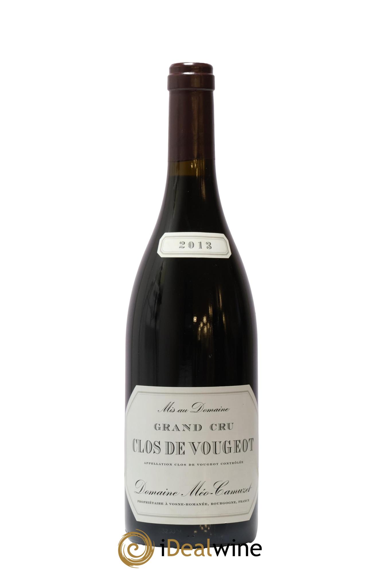 Clos de Vougeot Grand Cru Méo-Camuzet (Domaine) 2013 - Lot de 1 bouteille - 0