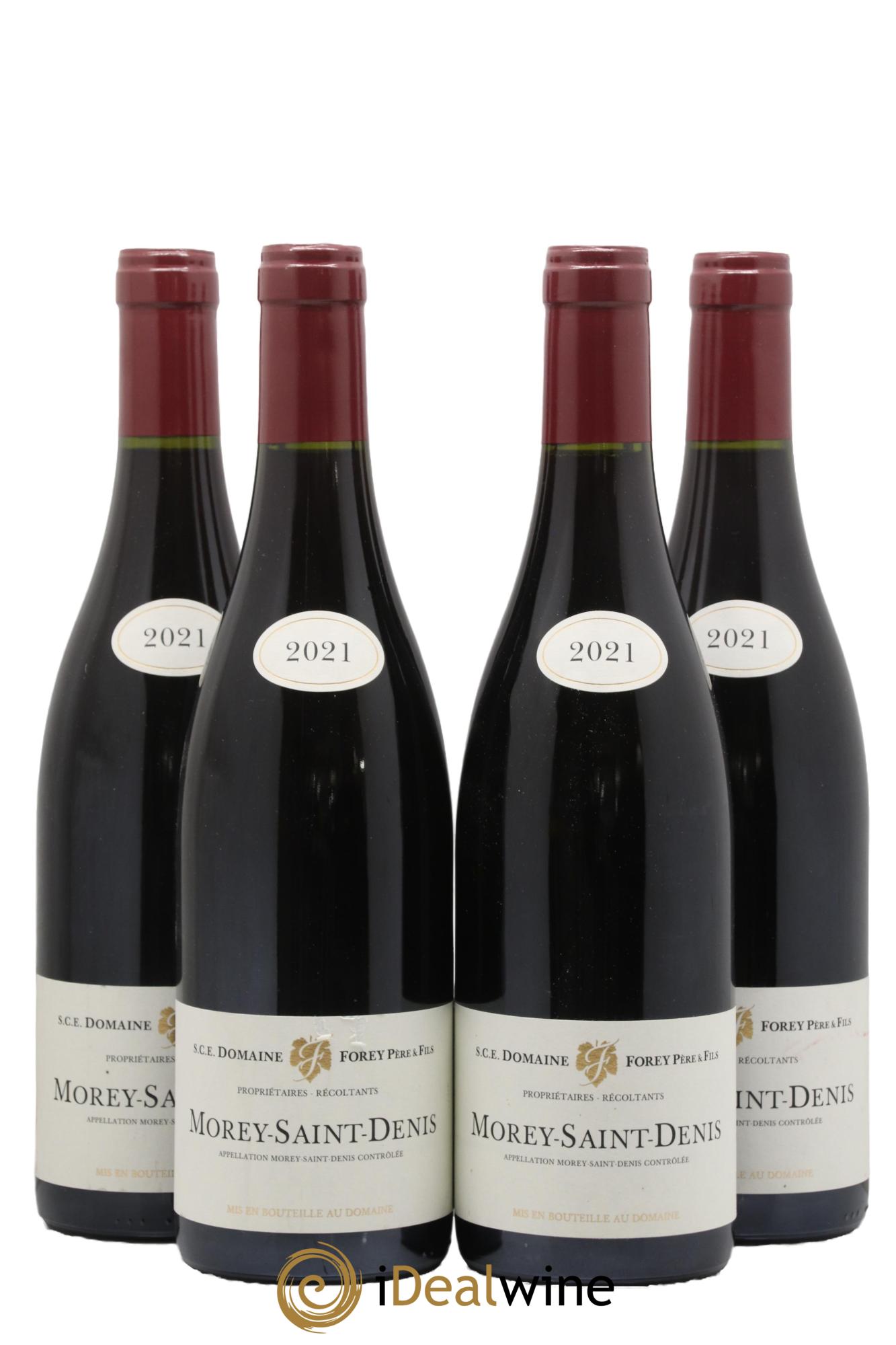 Morey-Saint-Denis Forey Père et Fils 2021 - Lot de 4 bouteilles - 0