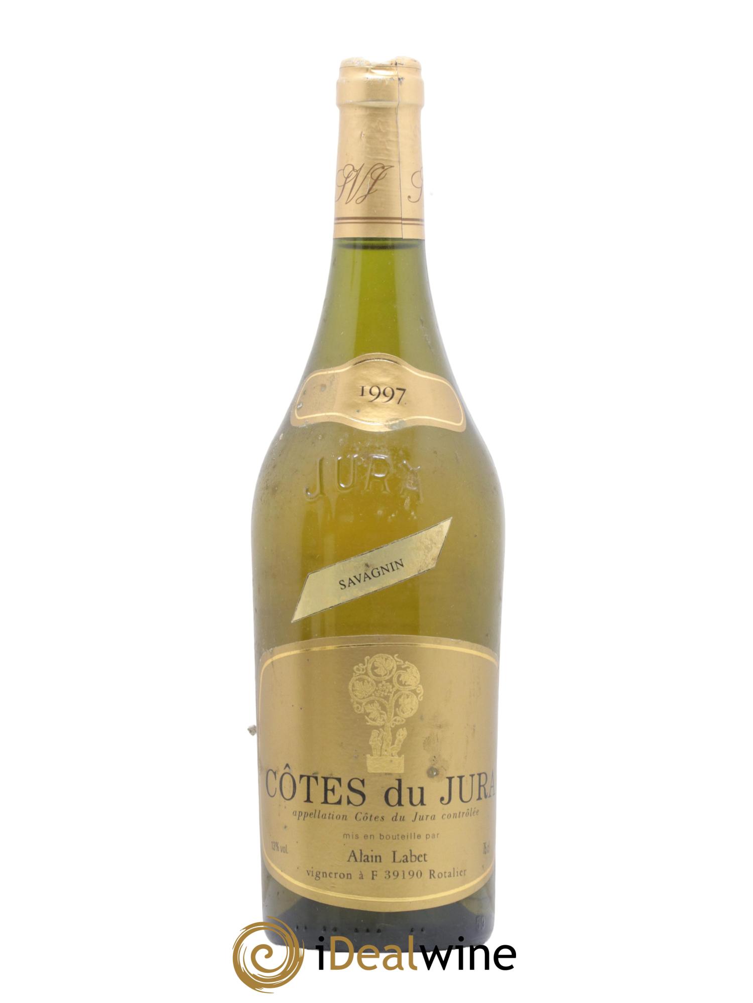 Côtes du Jura Savagnin Alain Labet 1997 - Posten von 1 Flasche - 0