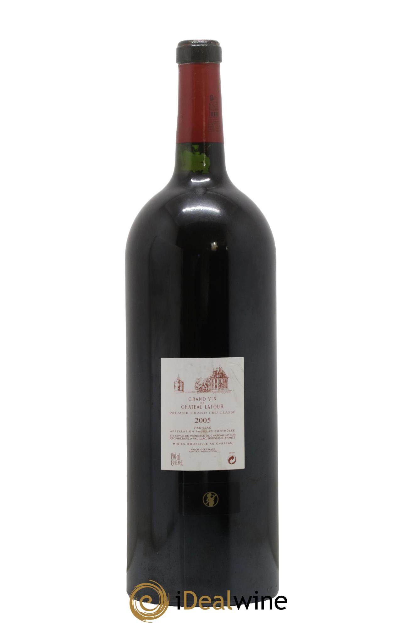 Château Latour 1er Grand Cru Classé 2005 - Lotto di 1 magnum - 1