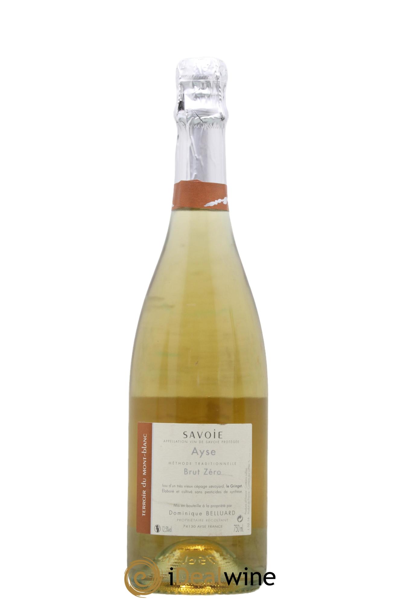 Vin de Savoie Ayse - Mont Blanc Domaine Belluard 2016 - Lot de 1 bouteille - 1