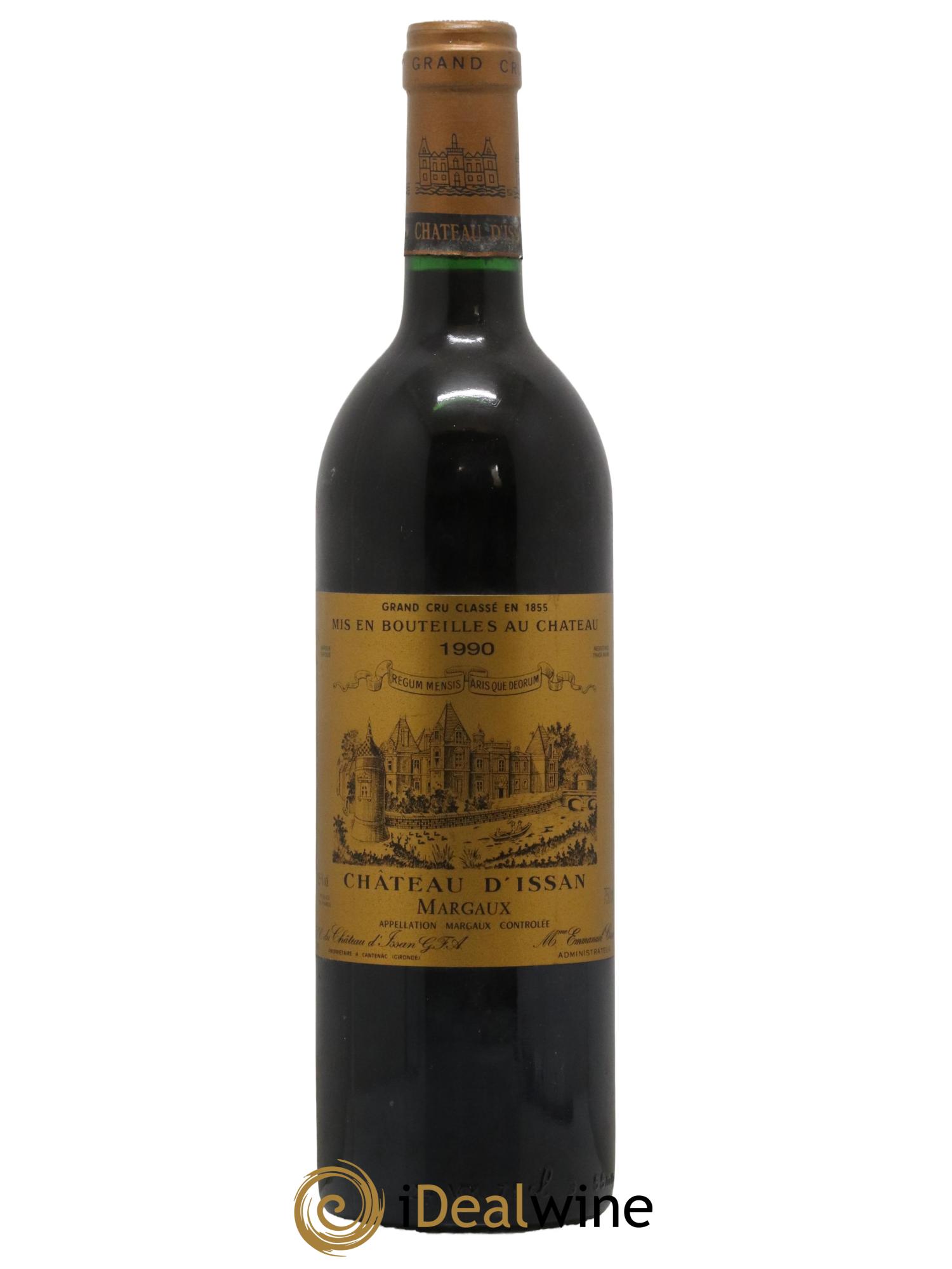 Château d'Issan 3ème Grand Cru Classé 1990 - Lot de 1 bouteille - 0