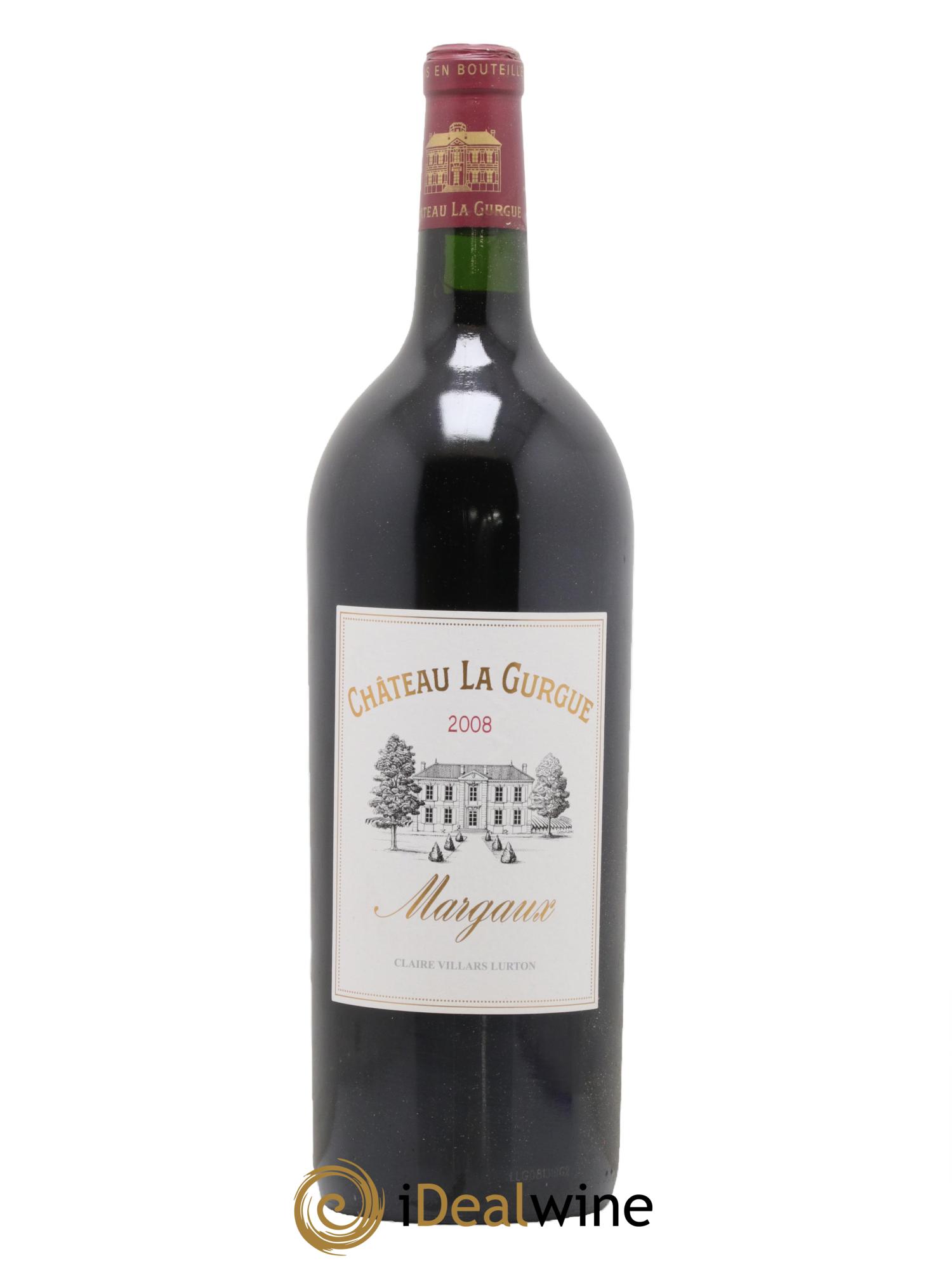 Château la Gurgue Cru Bourgeois 2008 - Lot de 1 magnum - 0