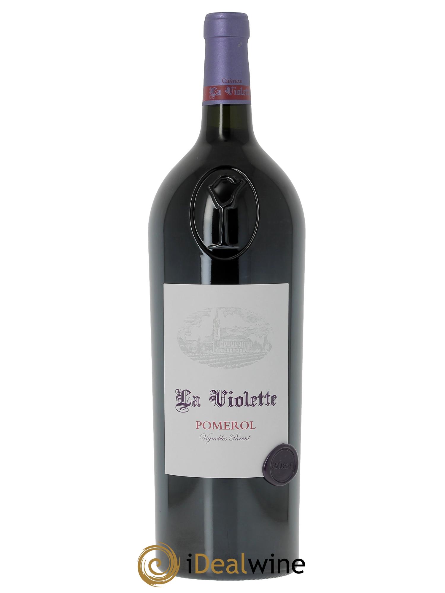 Château la Violette (Cassetta in legno a partire da 3 mg) 2024 - Lotto di 1 magnum - 0