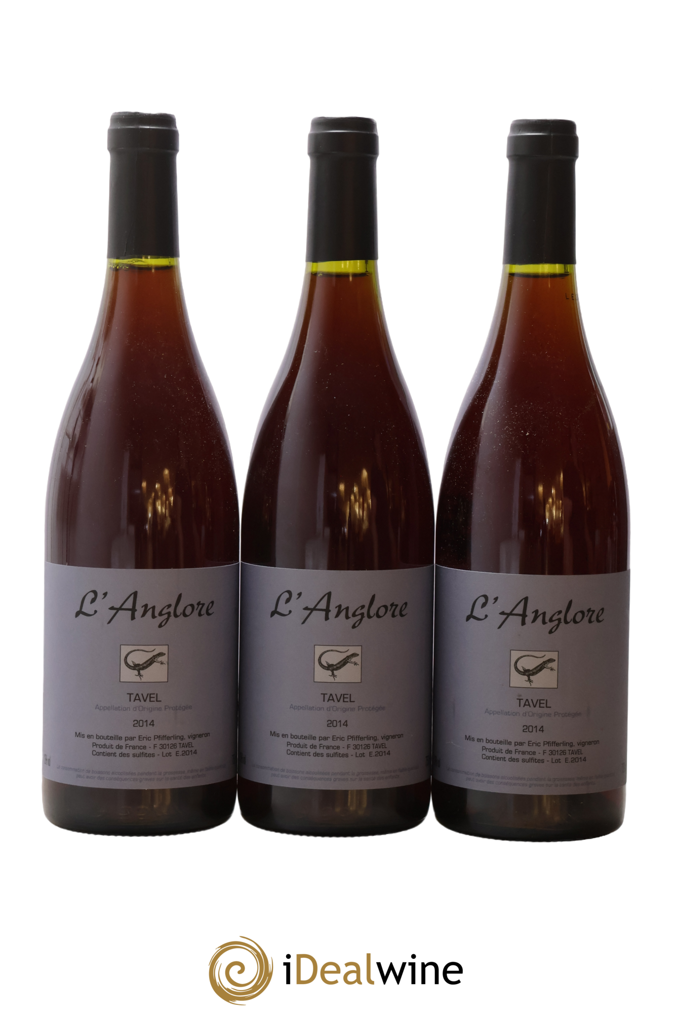 Tavel L'Anglore 2014 - Lot de 3 bouteilles - 0