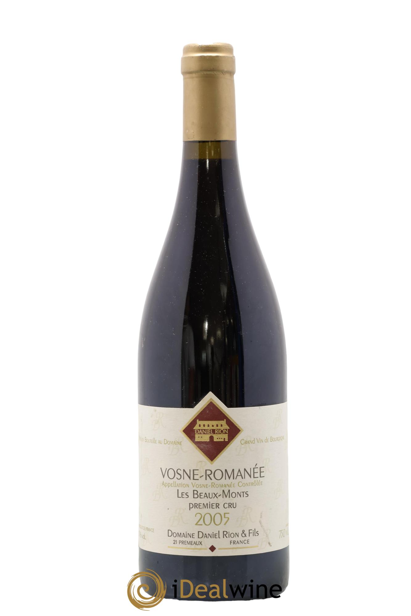 Vosne-Romanée 1er Cru Les Beaux Monts Daniel Rion 2005 - Posten von 1 Flasche - 0
