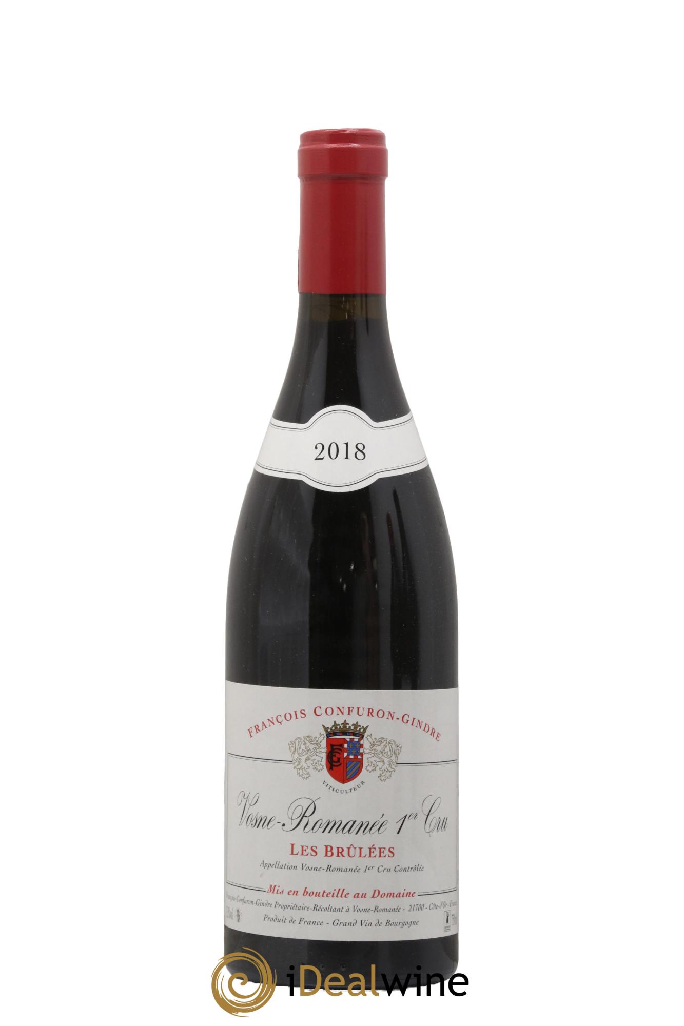 Vosne-Romanée 1er Cru Les Brûlées François Confuron-Gindre 2018 - Lot de 1 bouteille - 0