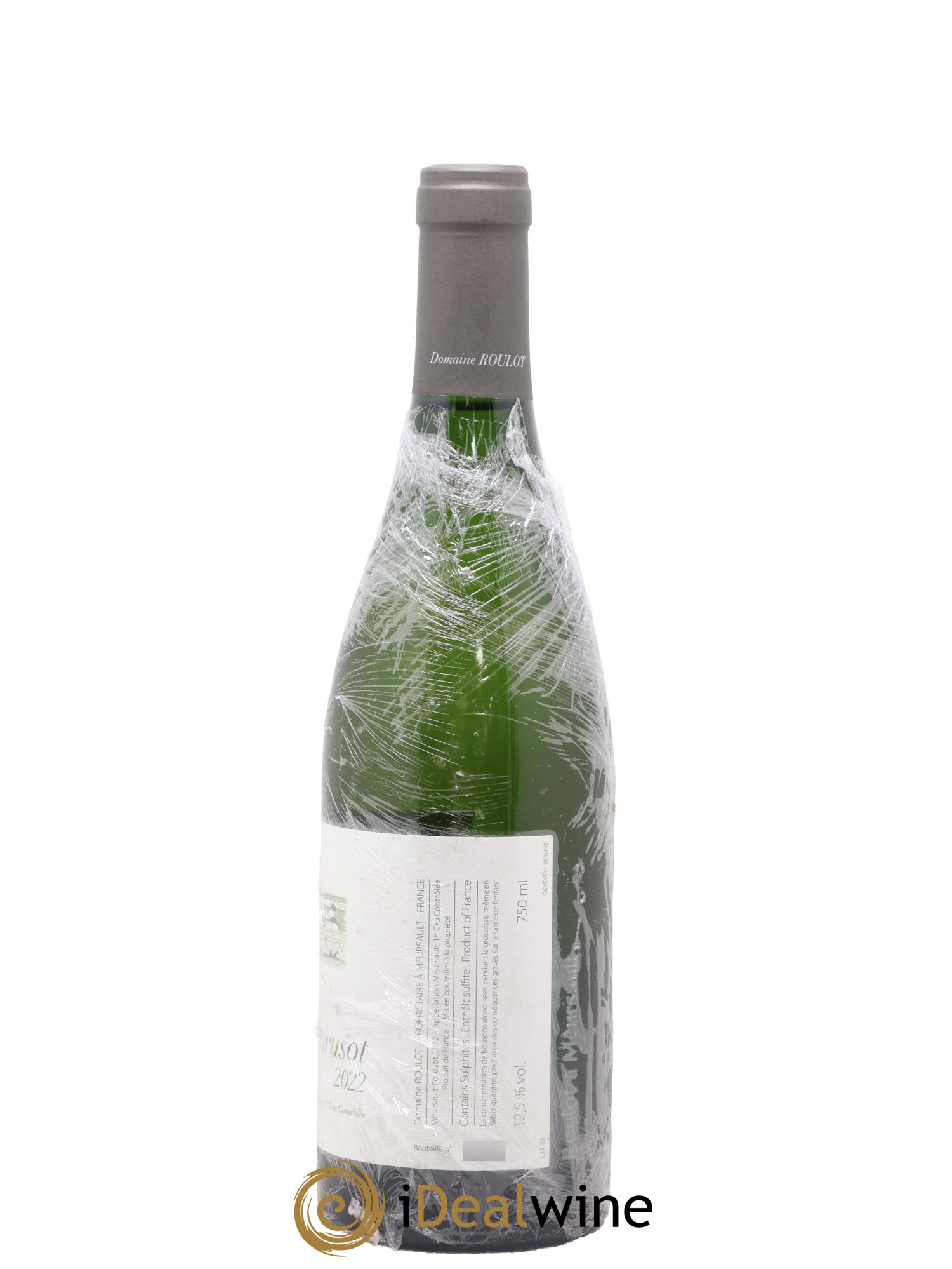 Meursault 1er Cru Le Porusot Roulot (Domaine) 2022 - Lot of 1 bottle - 1