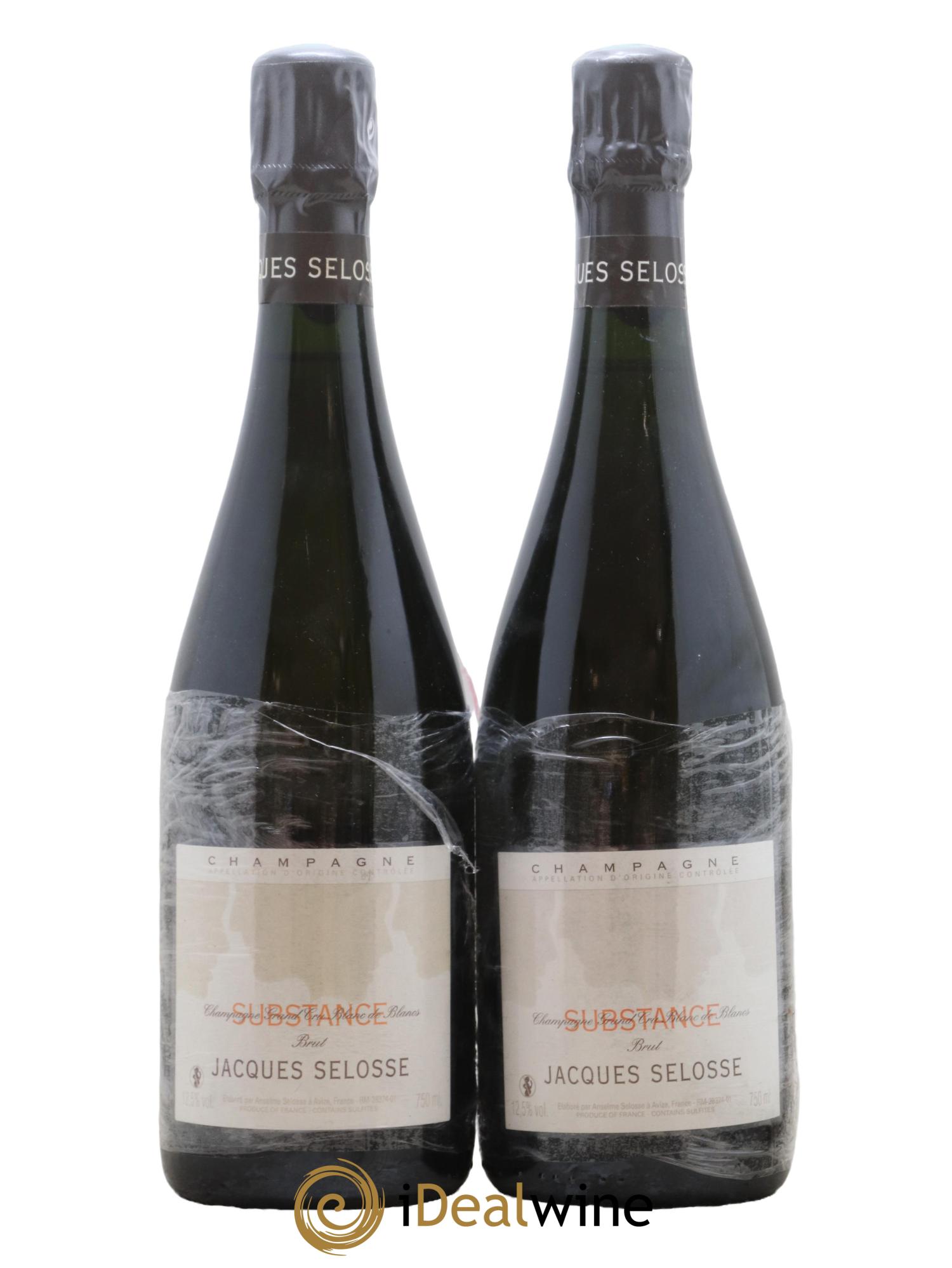 Substance Jacques Selosse - Posten von 2 Flaschen - 0