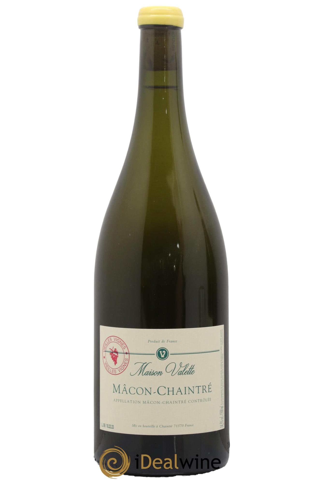 Mâcon Chaintré Assemblage Millésimes 2018, 2022 et 2023 Valette (Domaine) - Posten von 1 Magnum - 0