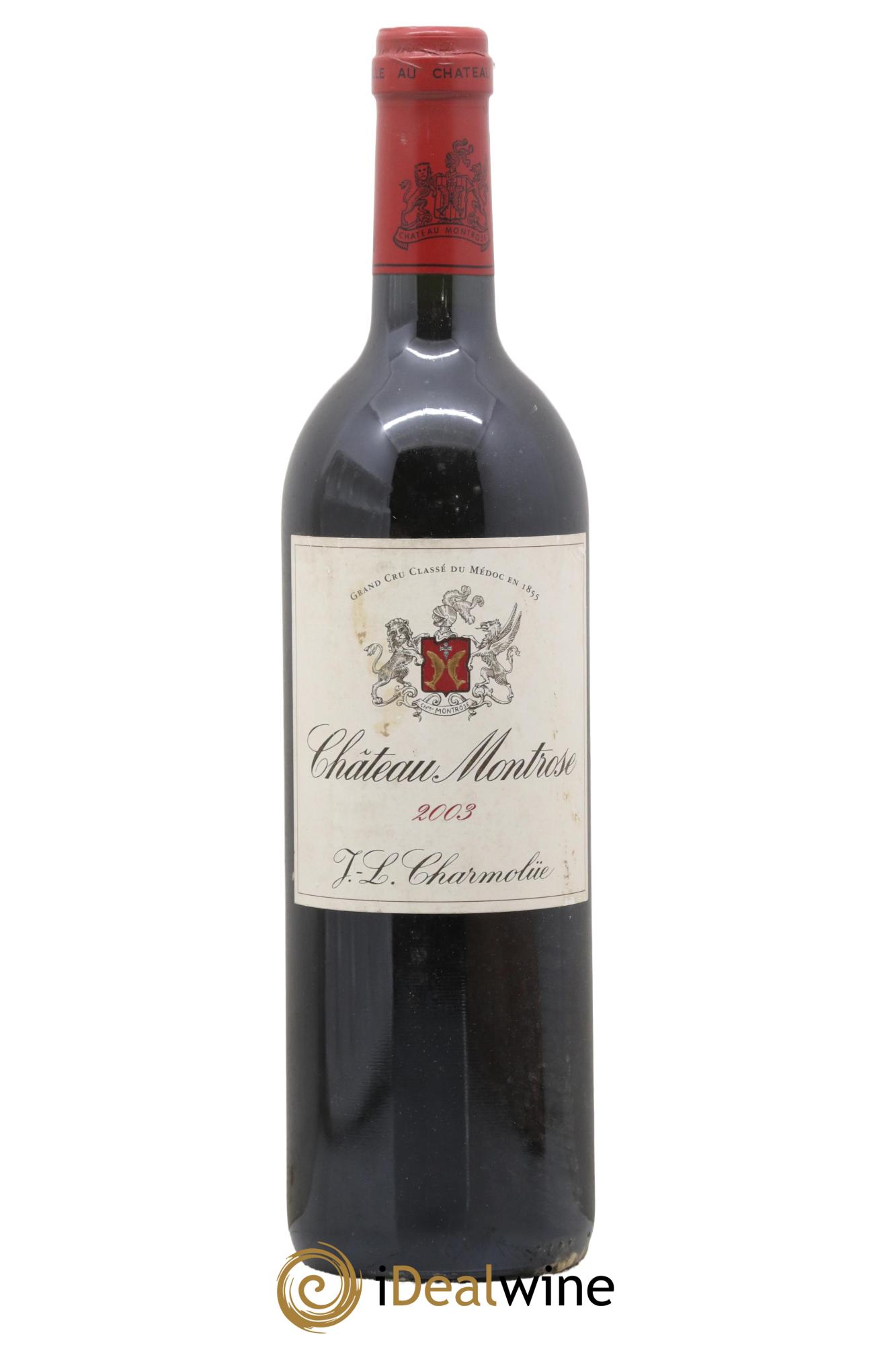 Château Montrose 2ème Grand Cru Classé 2003 - Lot de 1 bouteille - 0