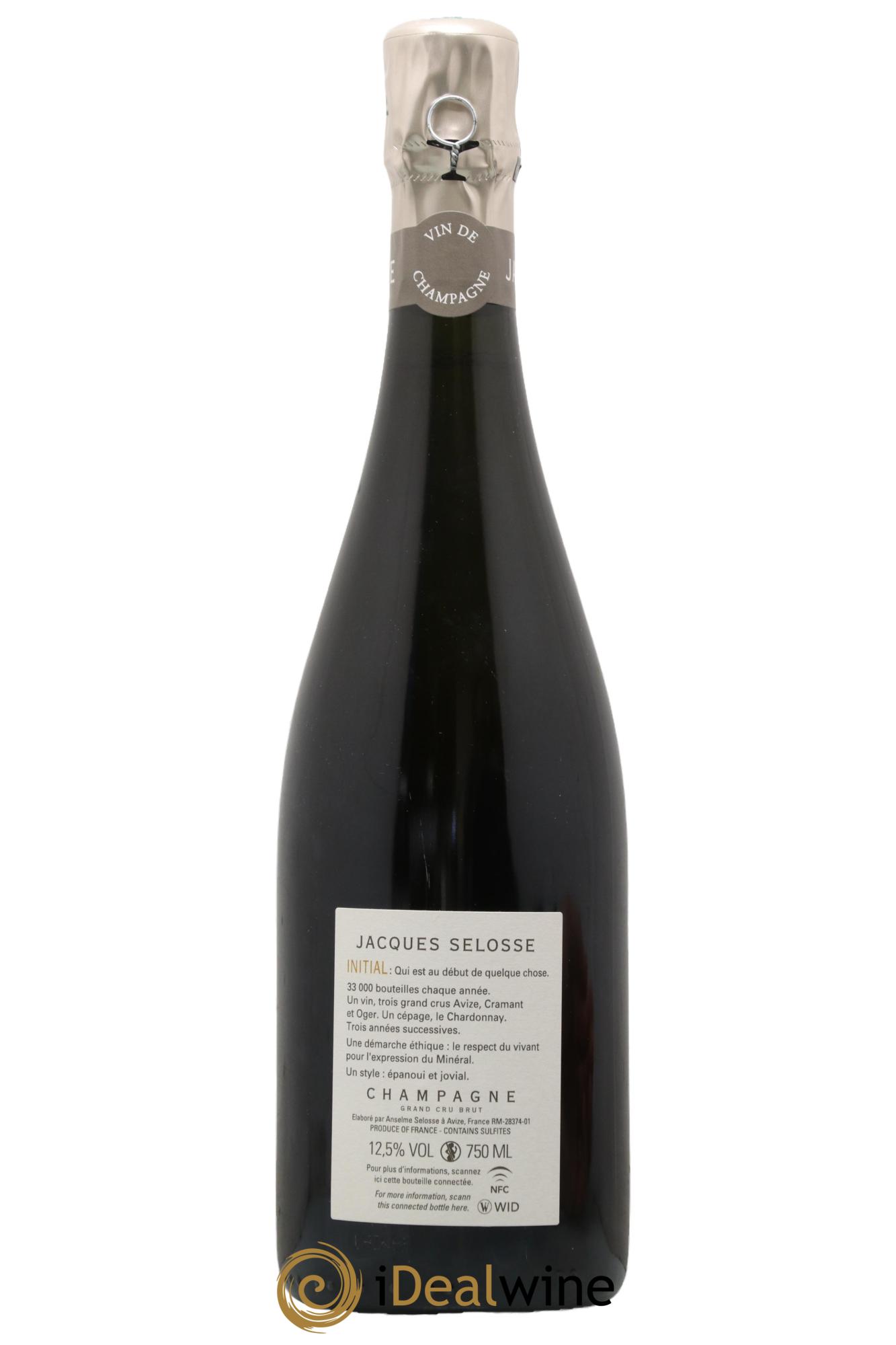 Initial Brut Jacques Selosse - Lot de 1 bouteille - 1