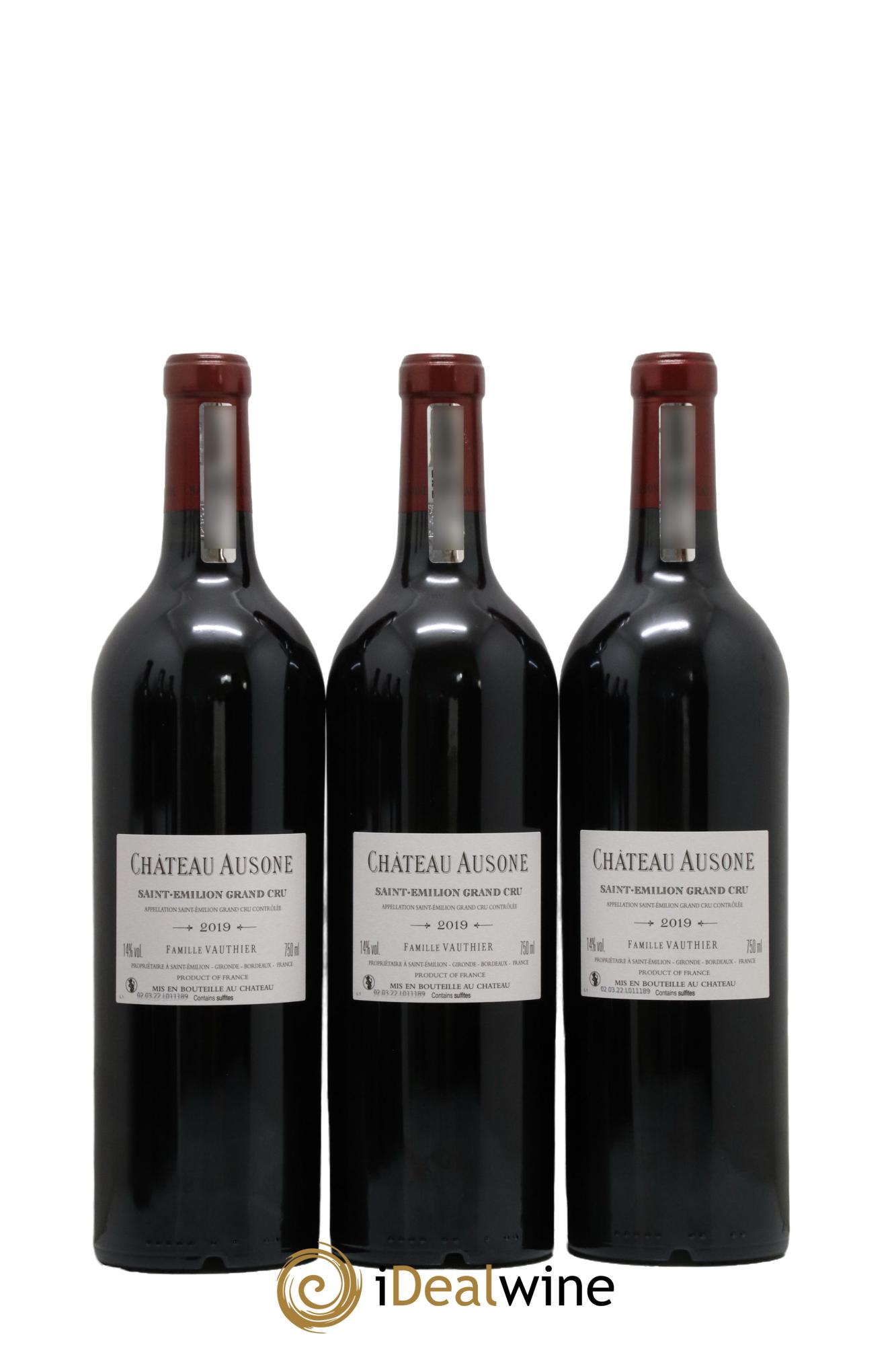 Château Ausone 1er Grand Cru Classé A  2019 - Lot de 6 bouteilles - 2